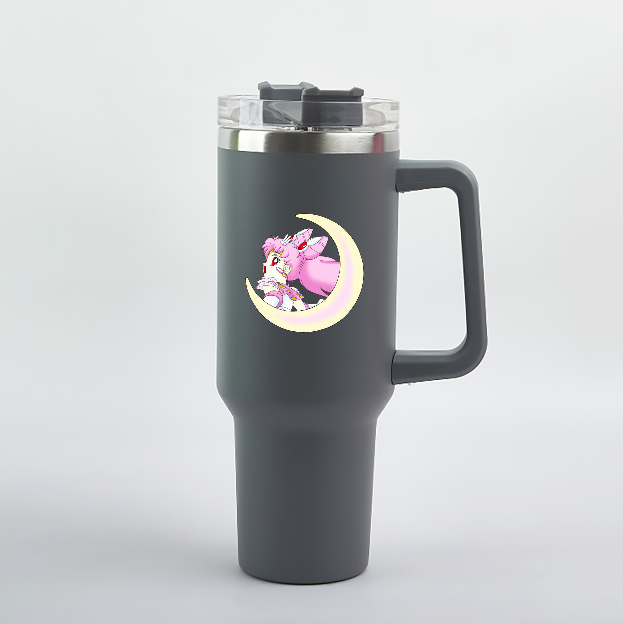 （画像用） 美少女戦士セーラームーン ちびうさ Sailor Moon Chibiusa Tsukino Usagi Small Lady Serenity 1200mL車用タンブラー（カラープリント）