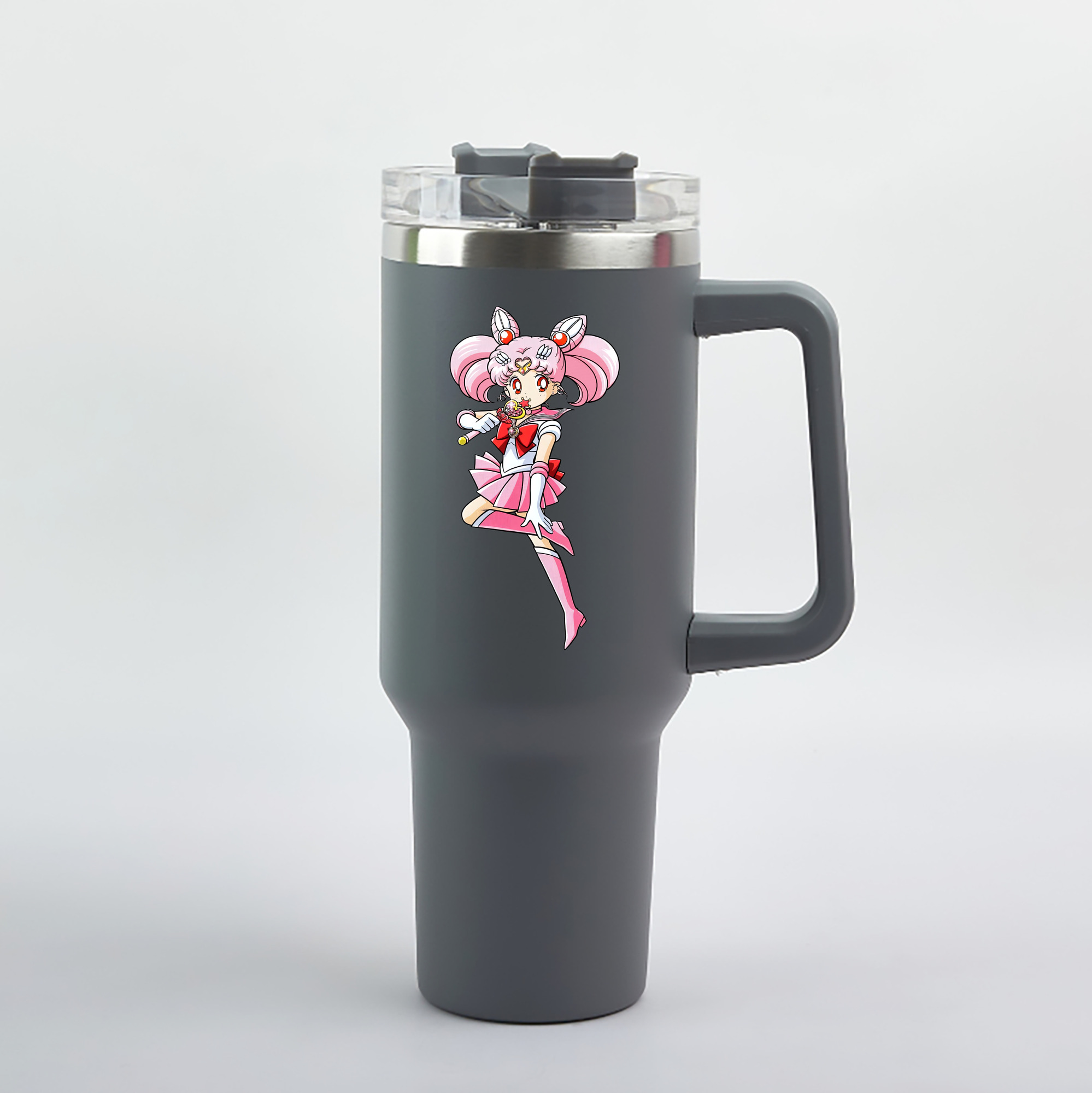 （画像用） 美少女戦士セーラームーン ちびうさ Sailor Moon Chibiusa Tsukino Usagi Small Lady Serenity 1200mL車用タンブラー（カラープリント）