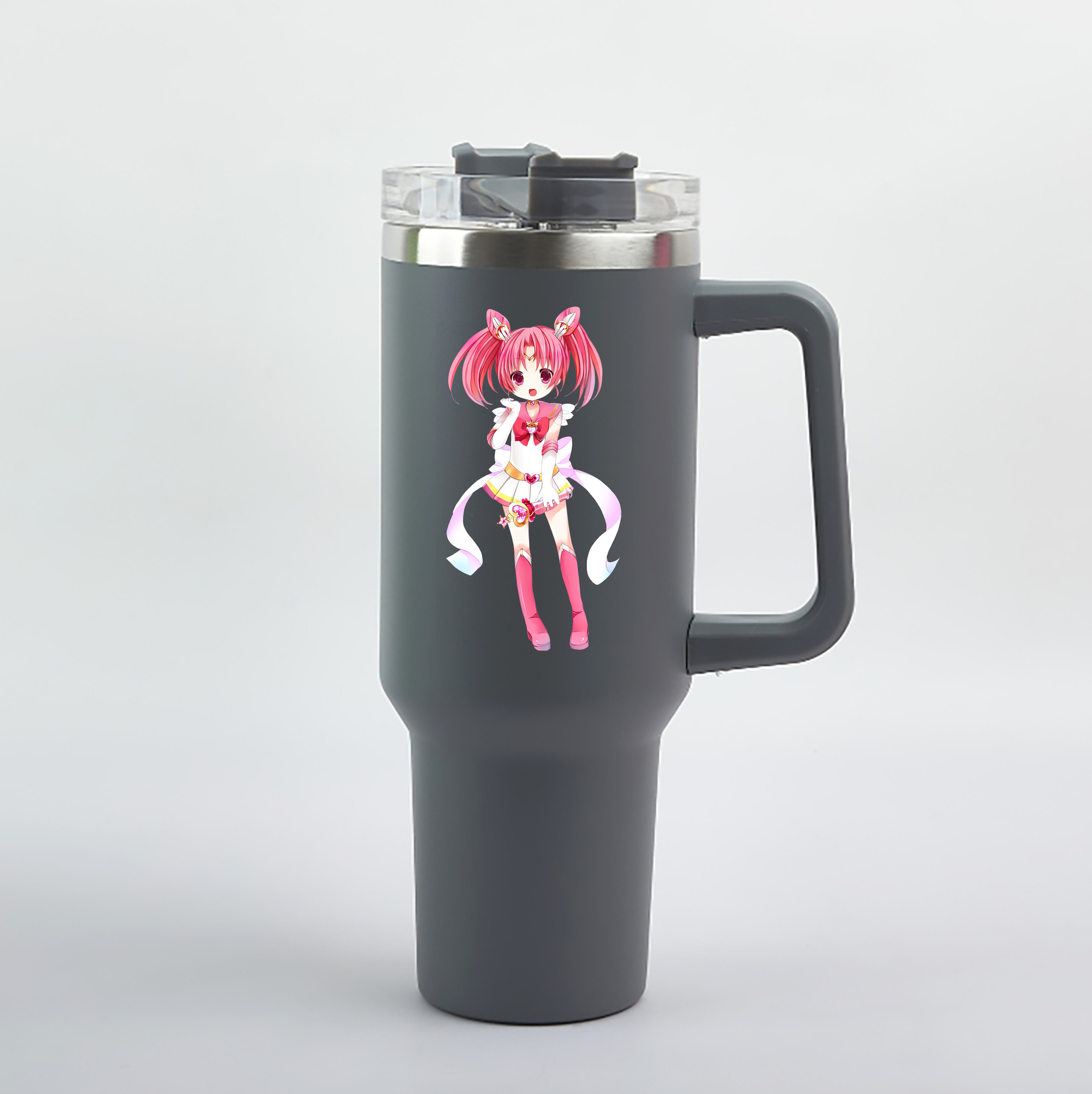 （画像用） 美少女戦士セーラームーン ちびうさ Sailor Moon Chibiusa Tsukino Usagi Small Lady Serenity 1200mL車用タンブラー（カラープリント）