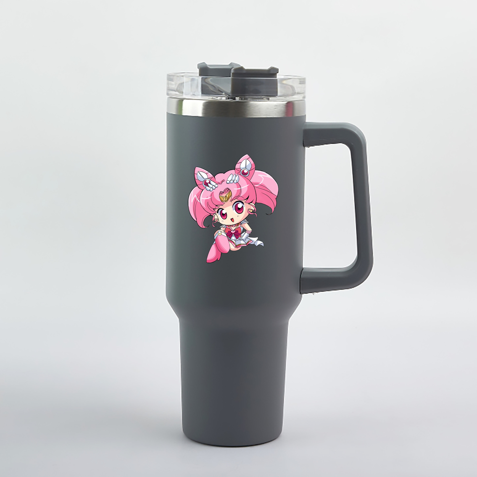 （画像用） 美少女戦士セーラームーン ちびうさ Sailor Moon Chibiusa Tsukino Usagi Small Lady Serenity 1200mL車用タンブラー（カラープリント）
