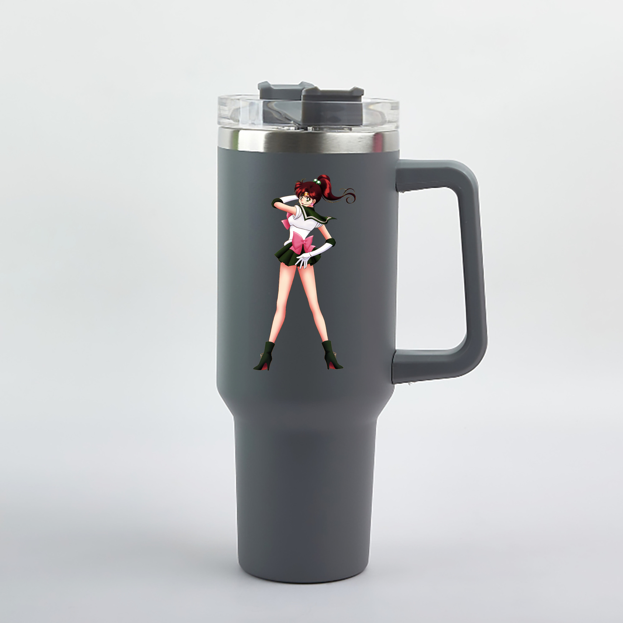 （画像用） 美少女戦士セーラームーン 木野 まこと きの まこと Sailor Moon Kino Makoto （セーラージュピター；Sailor Jupiter） 1200mL車用タンブラー（カラープリント）