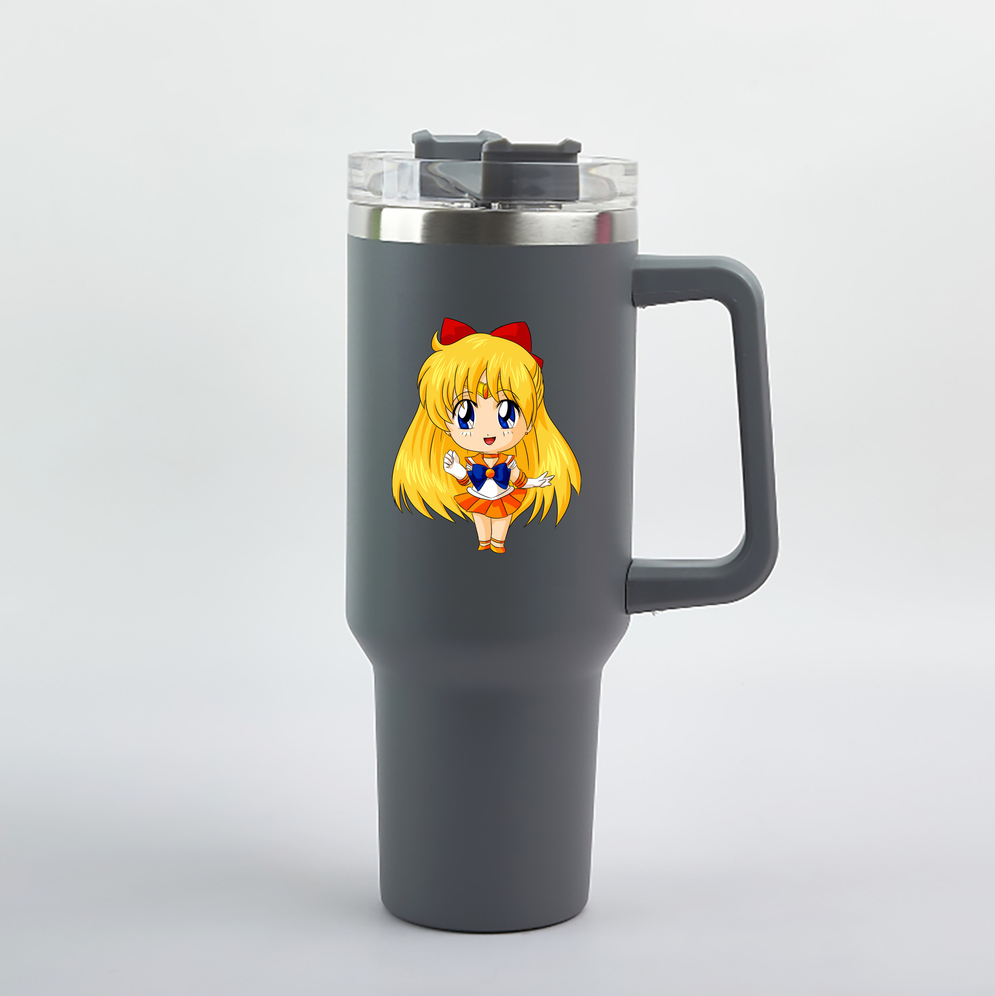 （画像用） 美少女戦士セーラームーン 愛野 美奈子 あいの みなこ Sailor Moon Aino Minako 1200mL車用タンブラー（カラープリント）