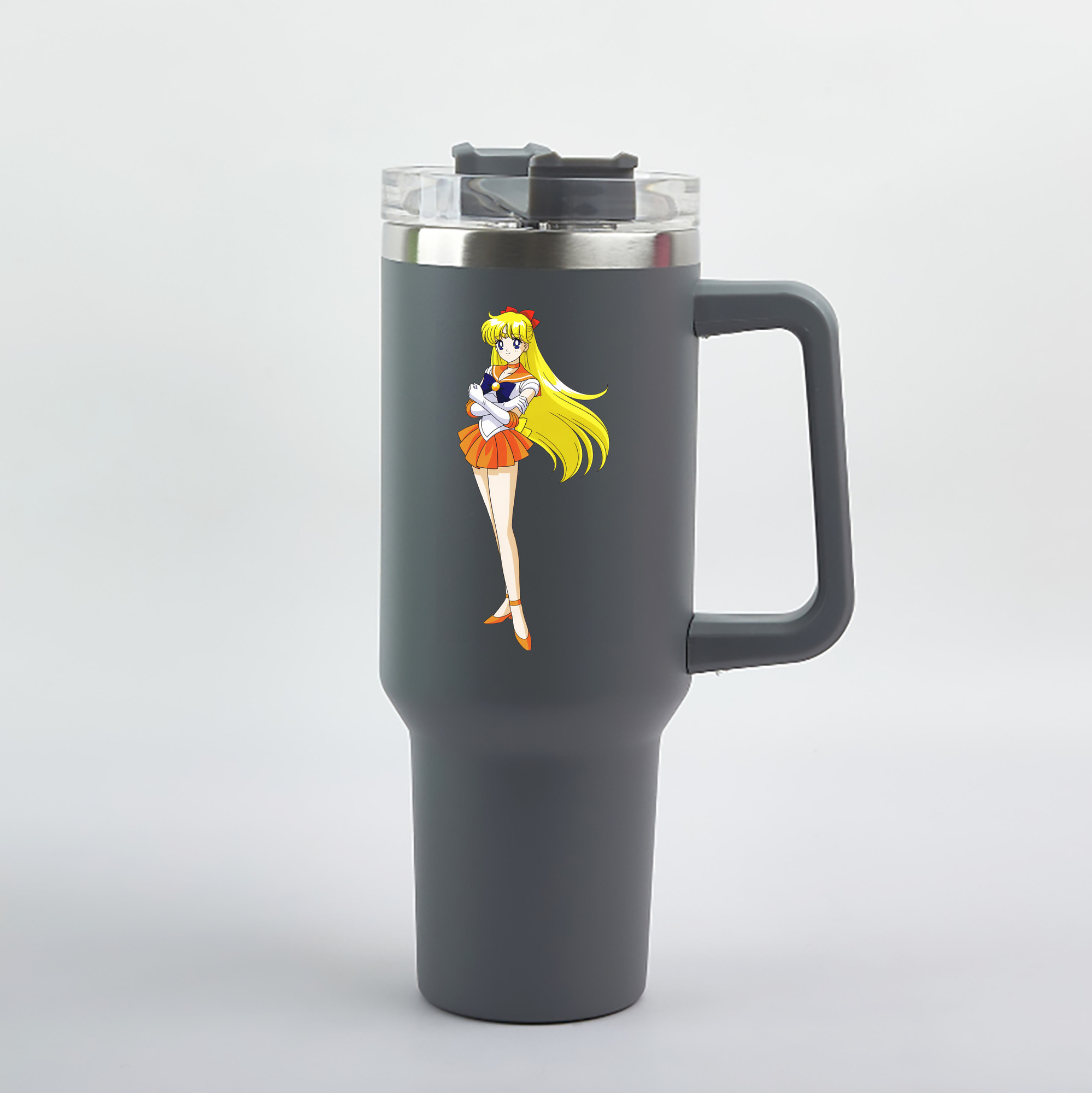 （画像用） 美少女戦士セーラームーン 愛野 美奈子 あいの みなこ Sailor Moon Aino Minako 1200mL車用タンブラー（カラープリント）