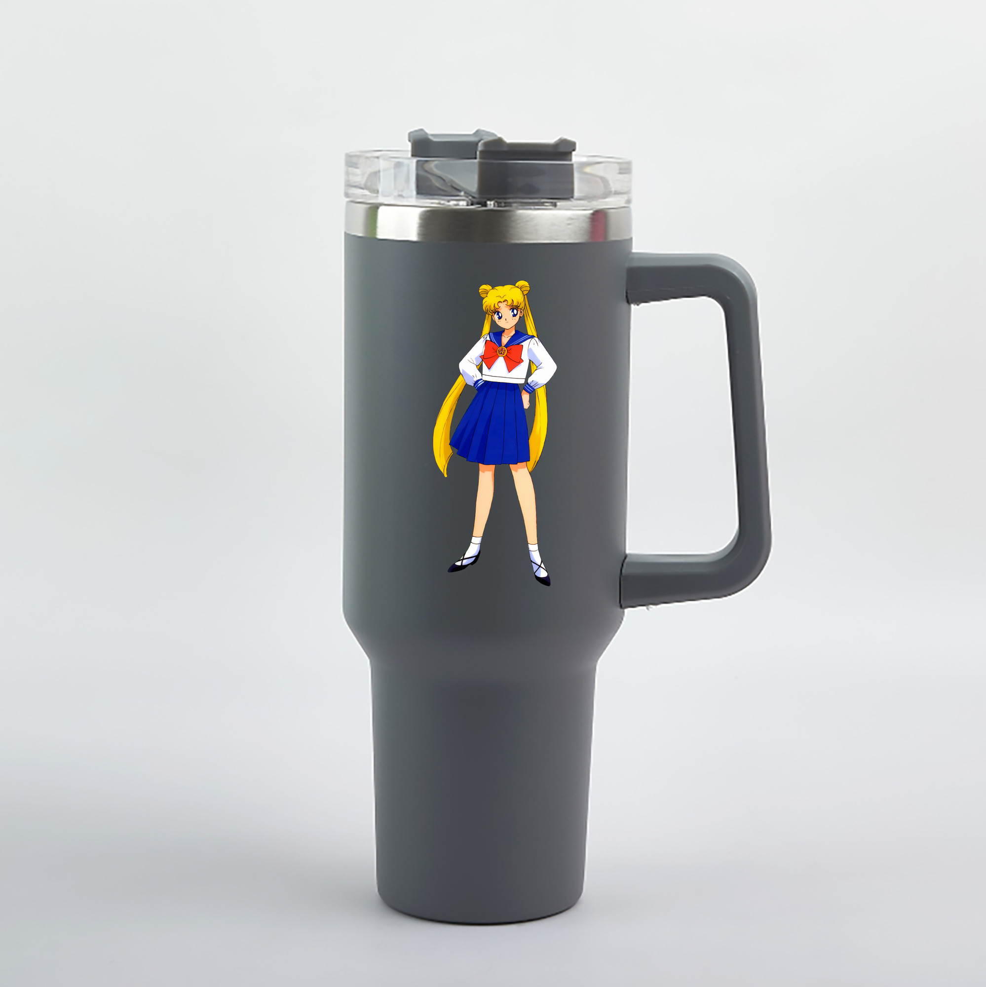 （画像用） 美少女戦士セーラームーン 愛野 美奈子 あいの みなこ Sailor Moon Aino Minako 1200mL車用タンブラー（カラープリント）