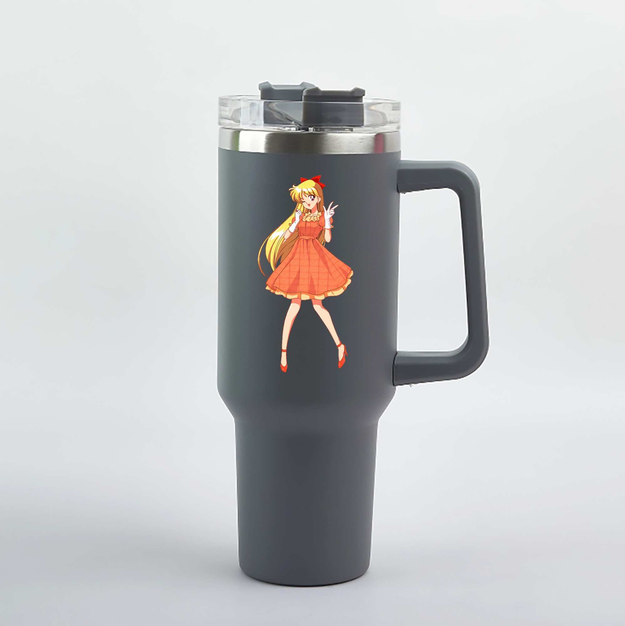 （画像用） 美少女戦士セーラームーン 愛野 美奈子 あいの みなこ Sailor Moon Aino Minako 1200mL車用タンブラー（カラープリント）