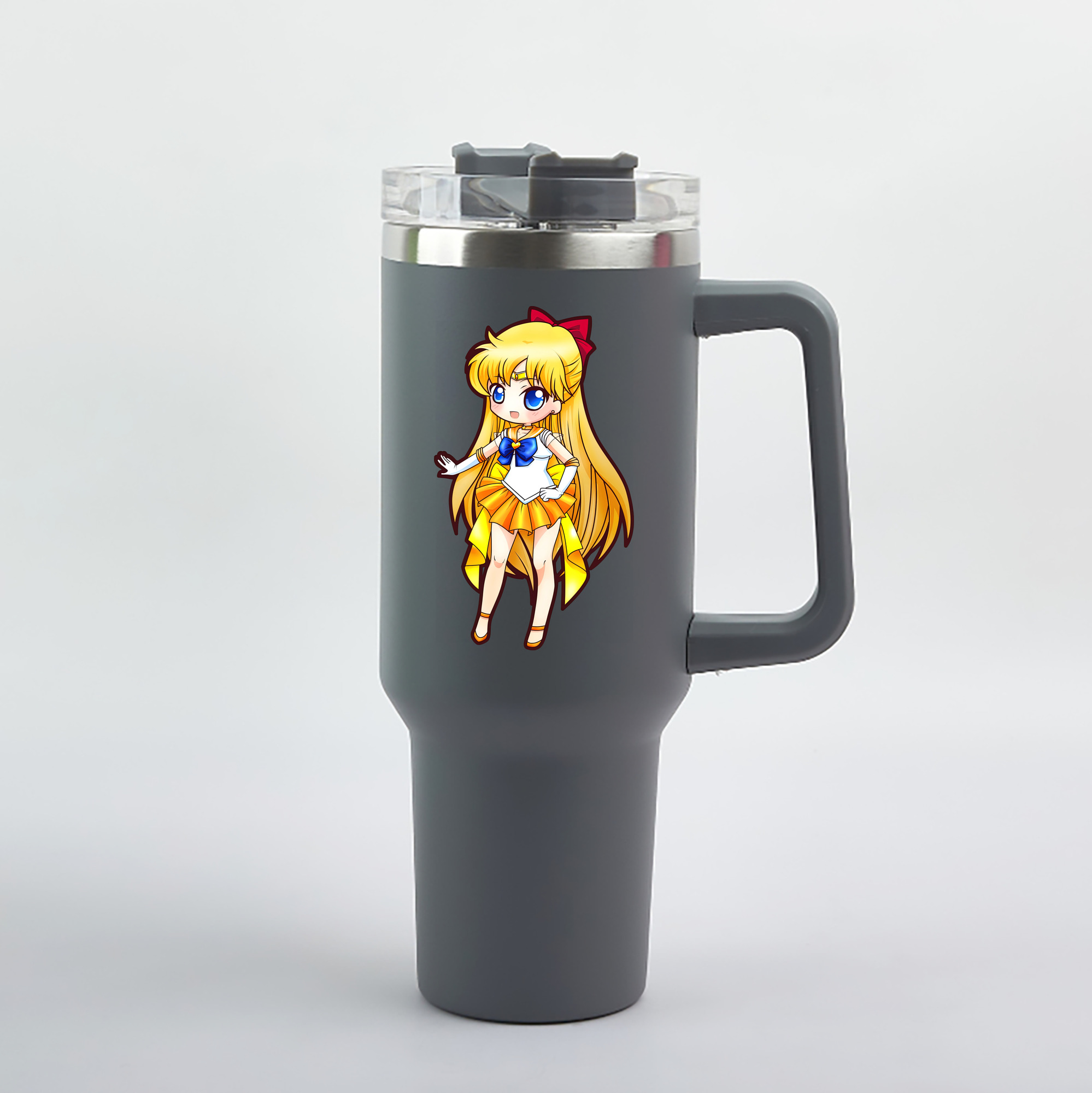 （画像用） 美少女戦士セーラームーン 愛野 美奈子 あいの みなこ Sailor Moon Aino Minako 1200mL車用タンブラー（カラープリント）