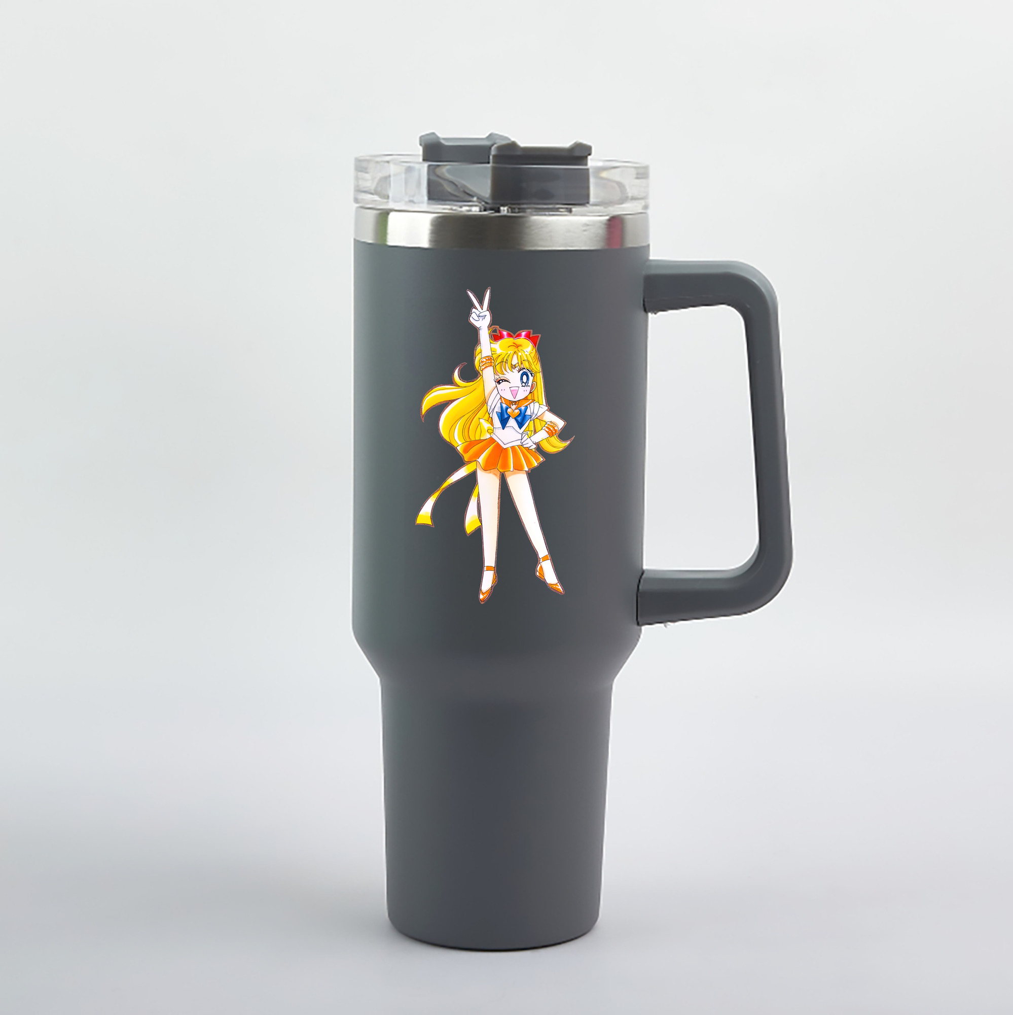 （画像用） 美少女戦士セーラームーン 愛野 美奈子 あいの みなこ Sailor Moon Aino Minako 1200mL車用タンブラー（カラープリント）