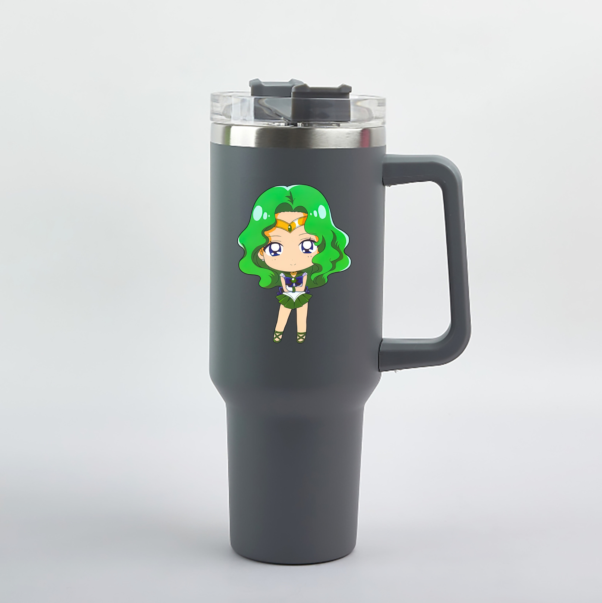 （画像用） 美少女戦士セーラームーン 海王 みちる（かいおう みちる） Sailor Moon Kaiou Michiru 1200mL車用タンブラー（カラープリント）