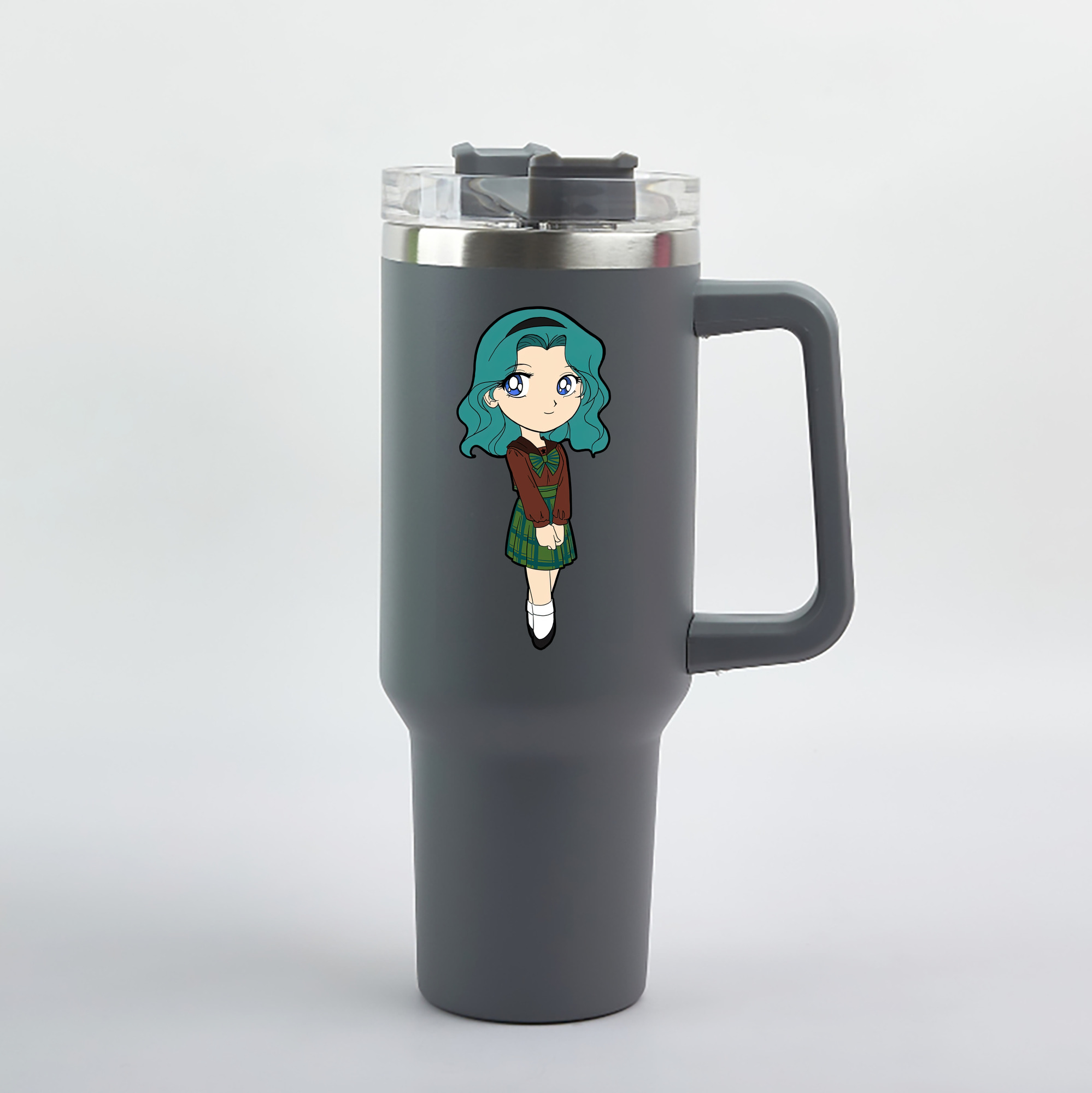 （画像用） 美少女戦士セーラームーン 海王 みちる（かいおう みちる） Sailor Moon Kaiou Michiru 1200mL車用タンブラー（カラープリント）