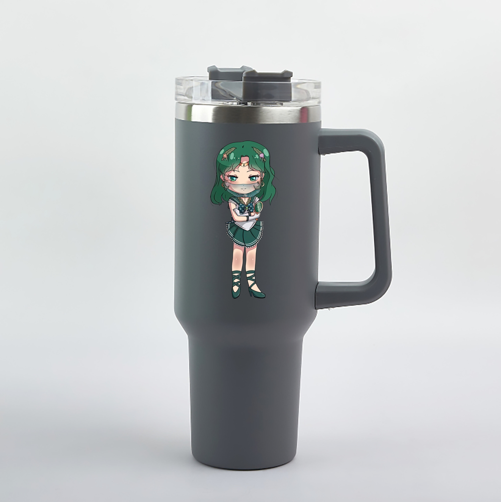 （画像用） 美少女戦士セーラームーン 海王 みちる（かいおう みちる） Sailor Moon Kaiou Michiru 1200mL車用タンブラー（カラープリント）