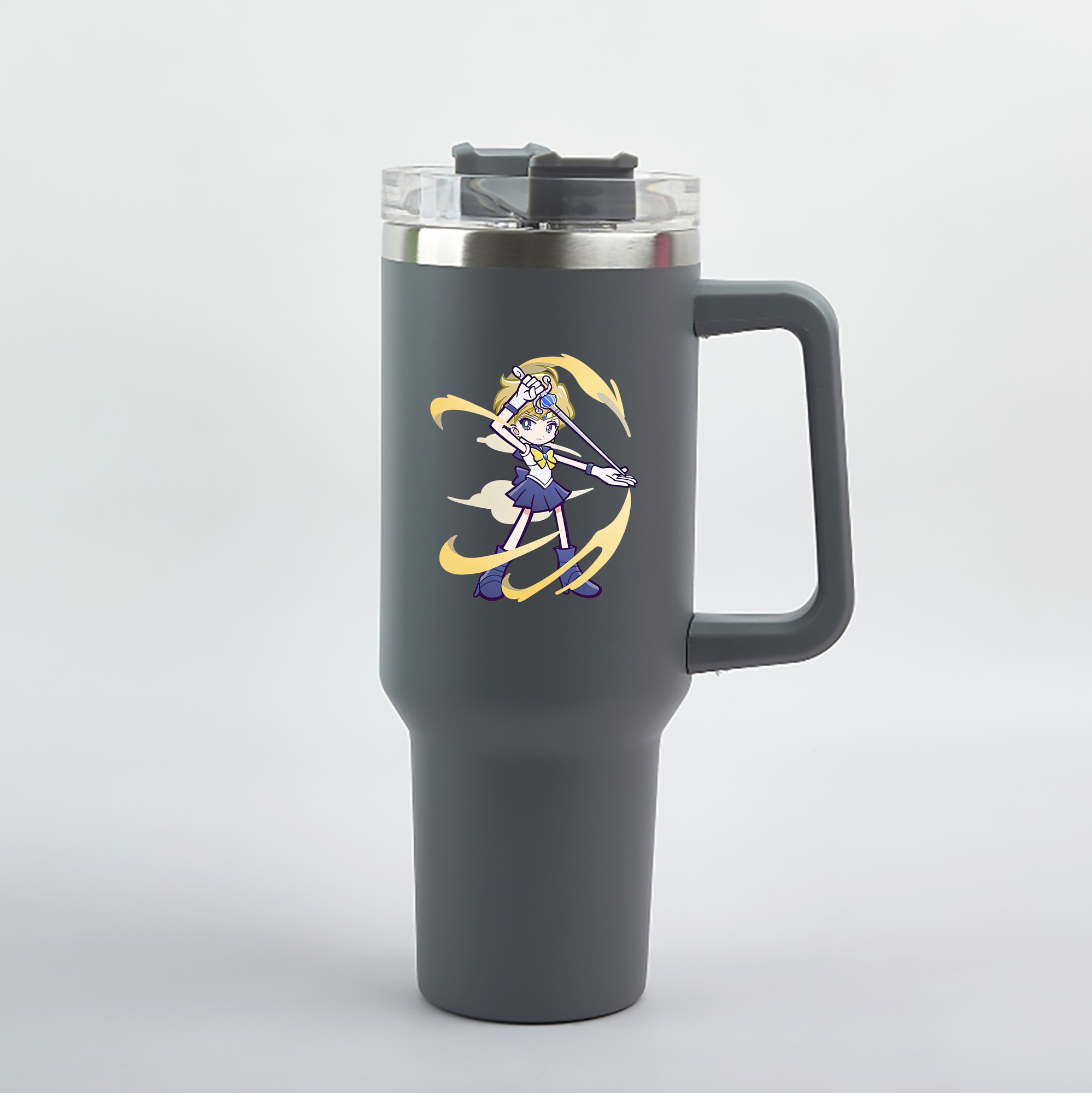 （画像用） 美少女戦士セーラームーン 天王はるか Sailor Moon Tenoh Haruka 1200mL車用タンブラー（カラープリント）