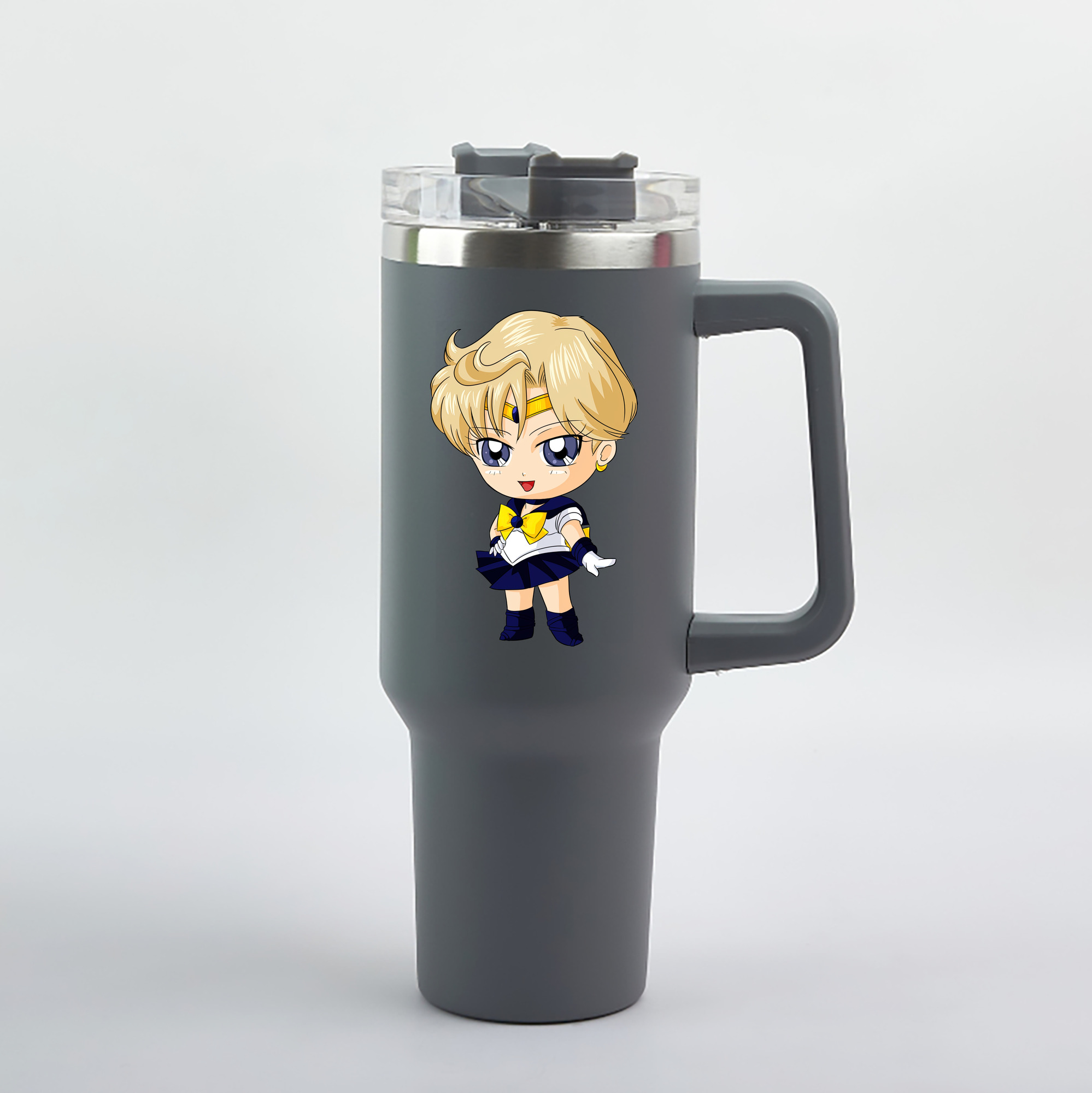 （画像用） 美少女戦士セーラームーン 天王はるか Sailor Moon Tenoh Haruka 1200mL車用タンブラー（カラープリント）