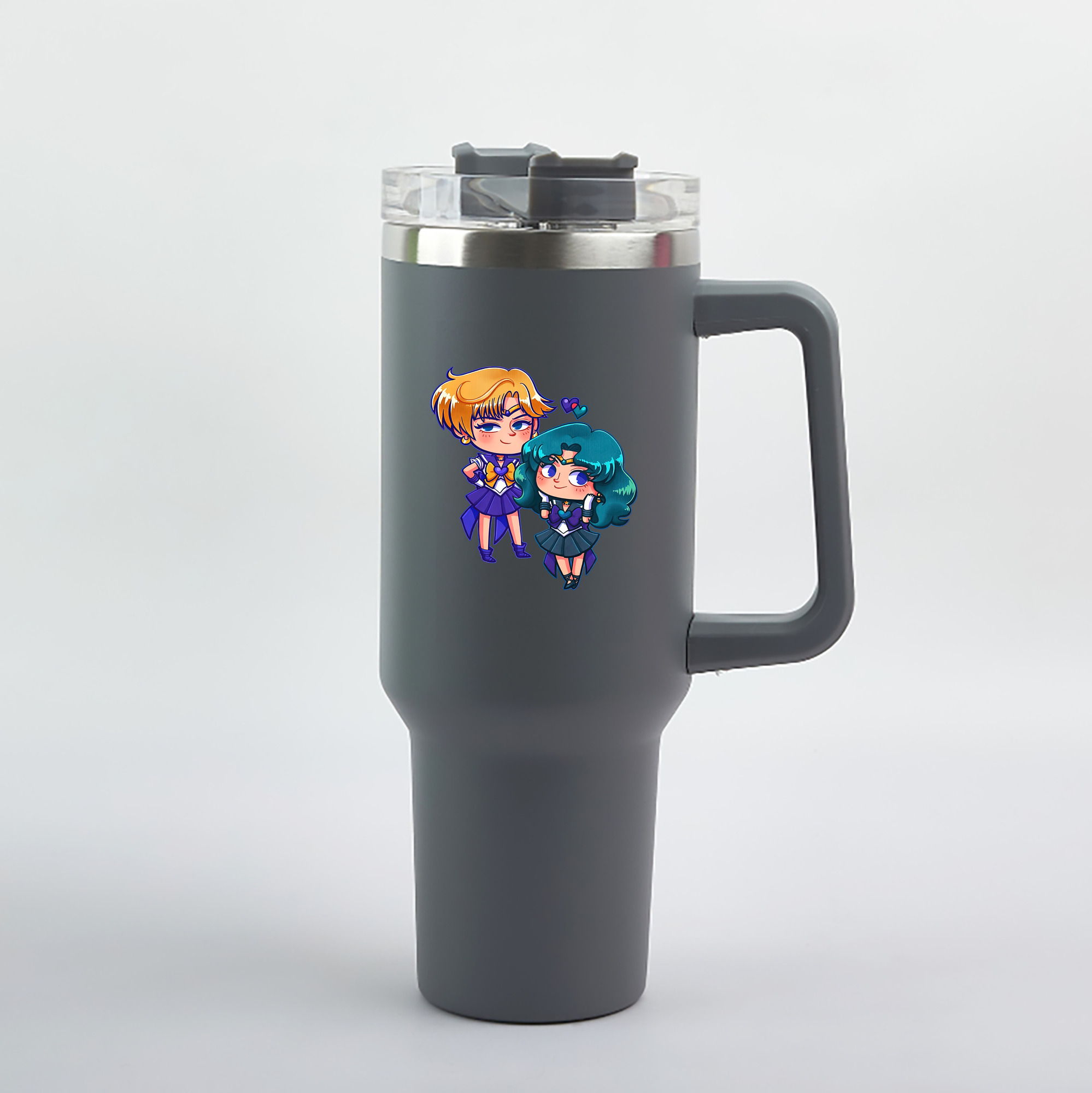 （画像用） 美少女戦士セーラームーン 天王はるか Sailor Moon Tenoh Haruka 1200mL車用タンブラー（カラープリント）