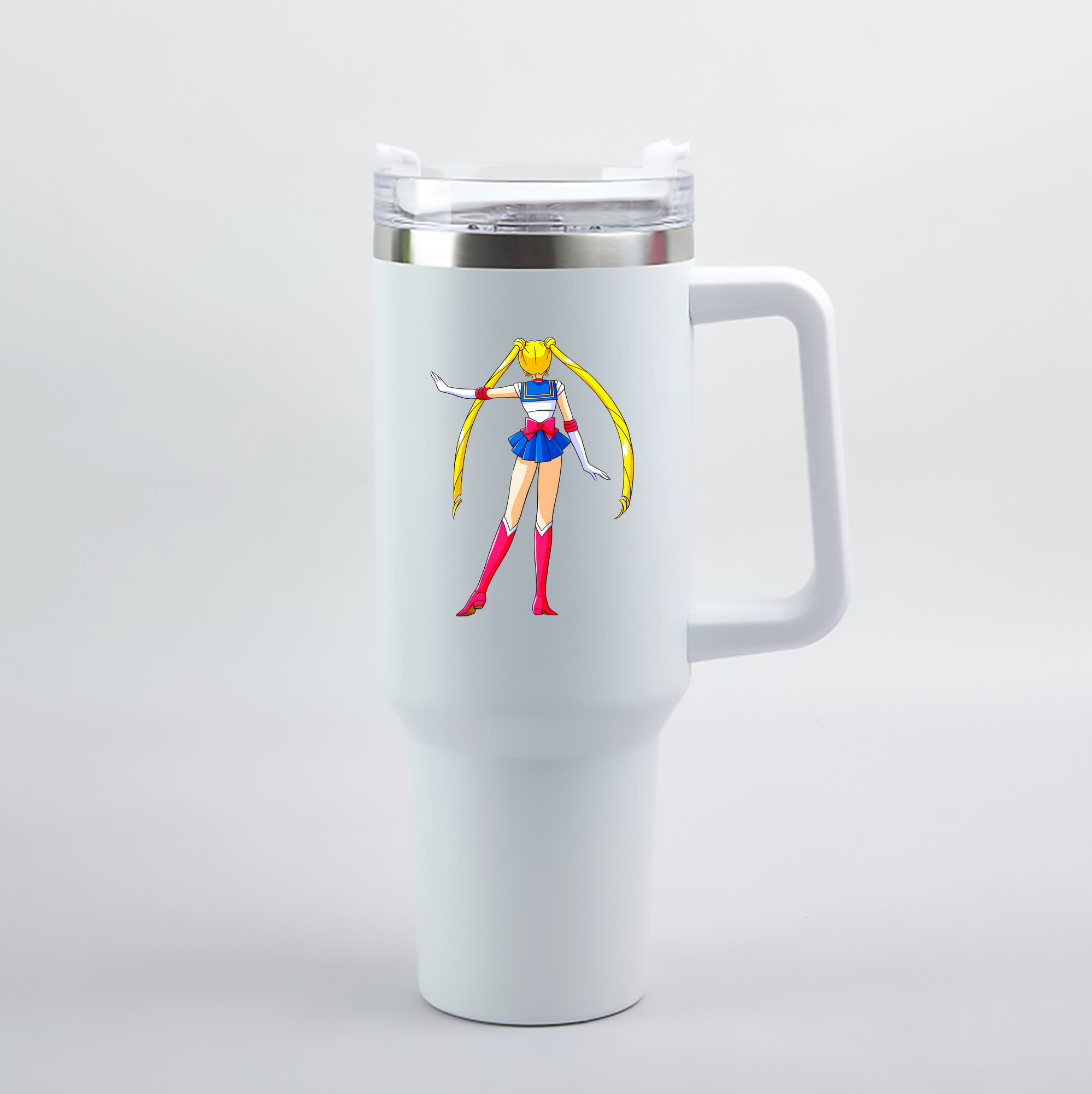 （画像用） 美少女戦士セーラームーン 月野 うさぎ つきの うさぎ Sailor Moon Tsukino Usagi 1200mL車用タンブラー（カラープリント）