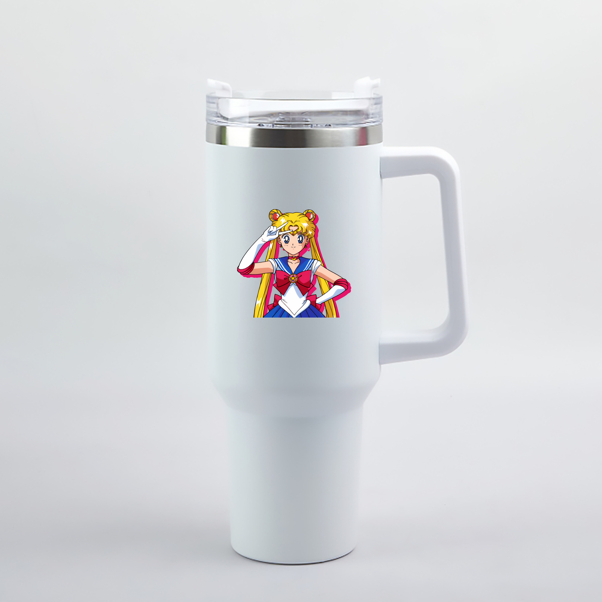 （画像用） 美少女戦士セーラームーン 月野 うさぎ つきの うさぎ Sailor Moon Tsukino Usagi 1200mL車用タンブラー（カラープリント）