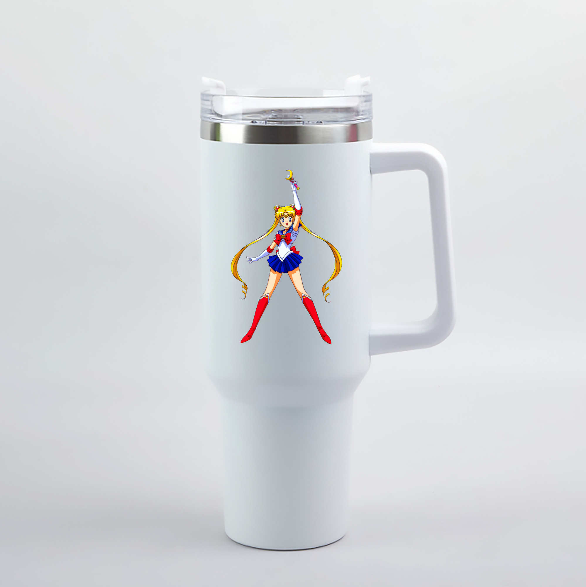 （画像用） 美少女戦士セーラームーン 月野 うさぎ つきの うさぎ Sailor Moon Tsukino Usagi 1200mL車用タンブラー（カラープリント）