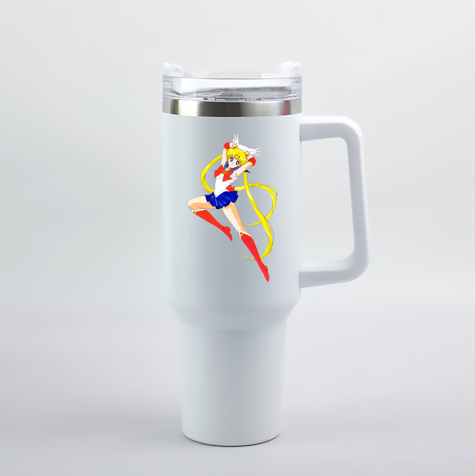 （画像用） 美少女戦士セーラームーン 月野 うさぎ つきの うさぎ Sailor Moon Tsukino Usagi 1200mL車用タンブラー（カラープリント）