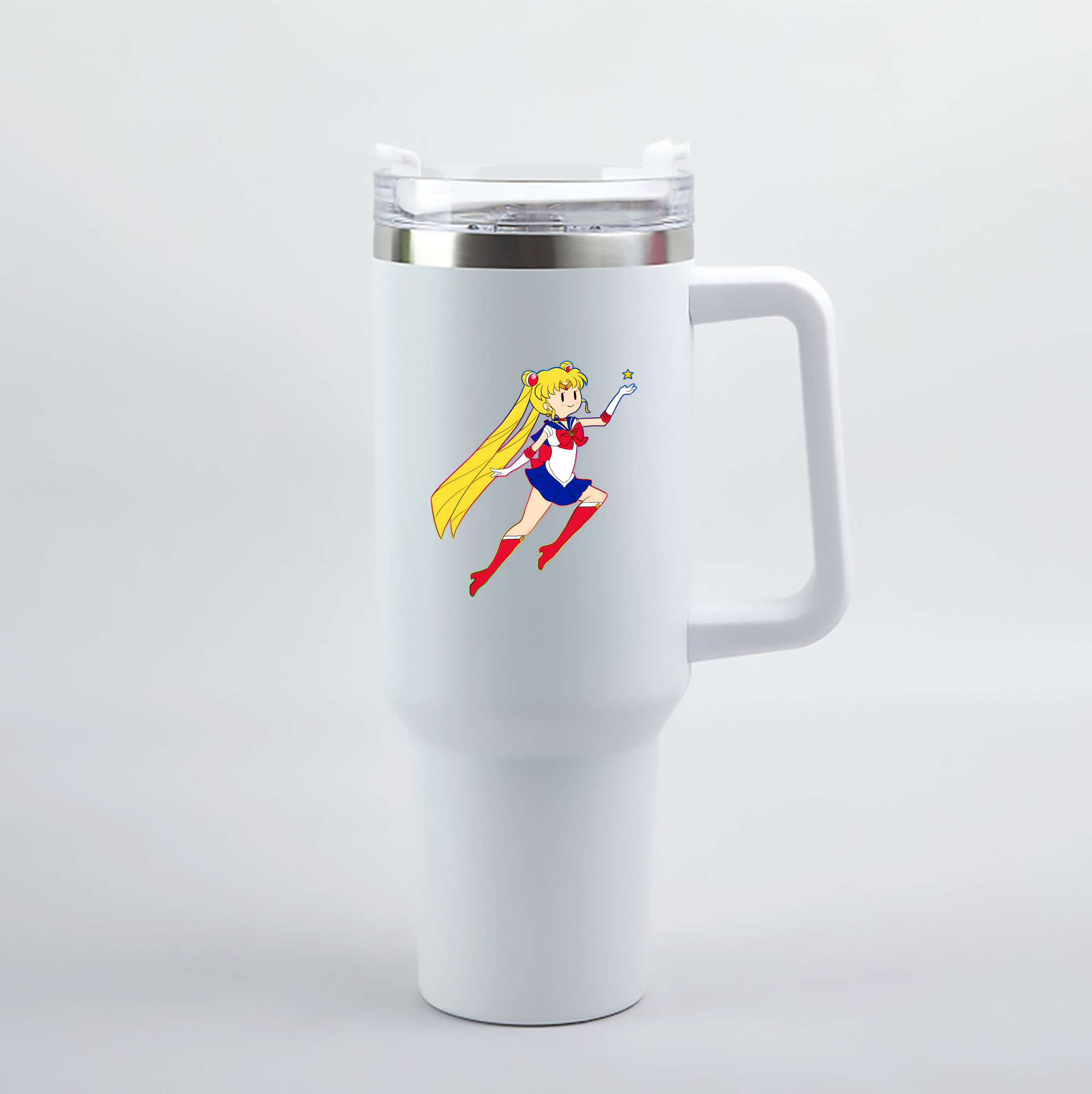 （画像用） 美少女戦士セーラームーン 月野 うさぎ つきの うさぎ Sailor Moon Tsukino Usagi 1200mL車用タンブラー（カラープリント）