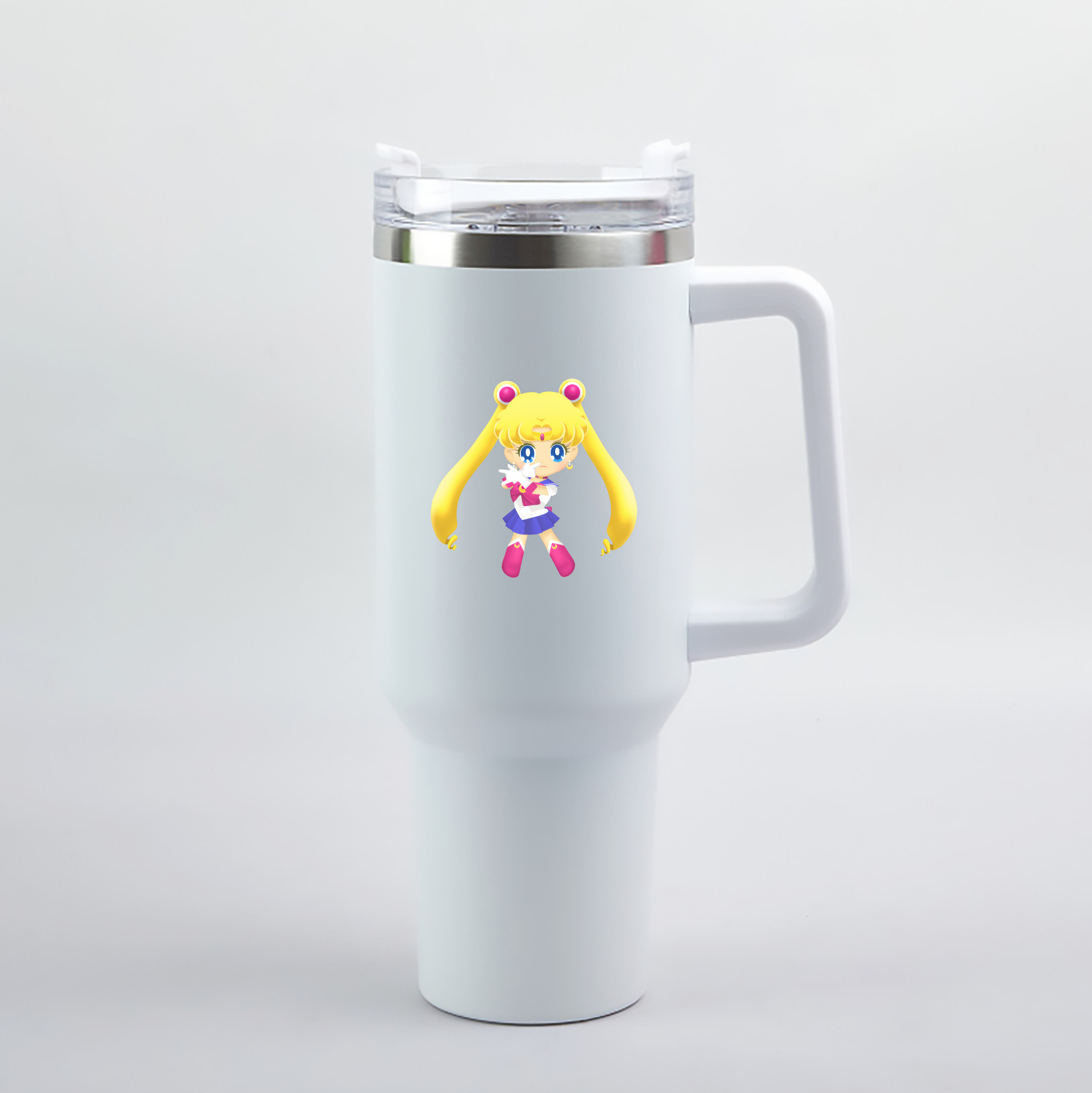 （画像用） 美少女戦士セーラームーン 月野 うさぎ つきの うさぎ Sailor Moon Tsukino Usagi 1200mL車用タンブラー（カラープリント）