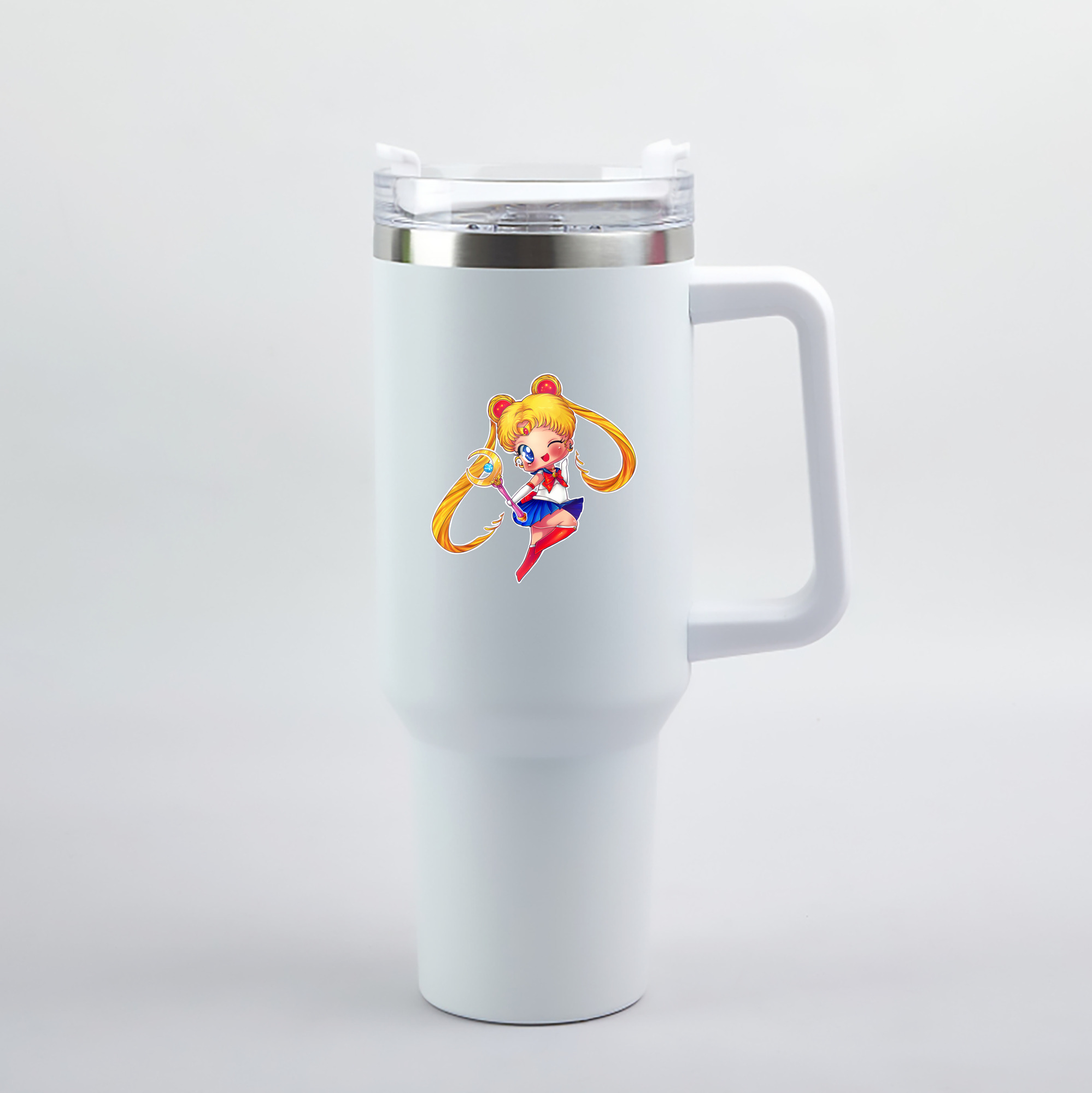 （画像用） 美少女戦士セーラームーン 月野 うさぎ つきの うさぎ Sailor Moon Tsukino Usagi 1200mL車用タンブラー（カラープリント）