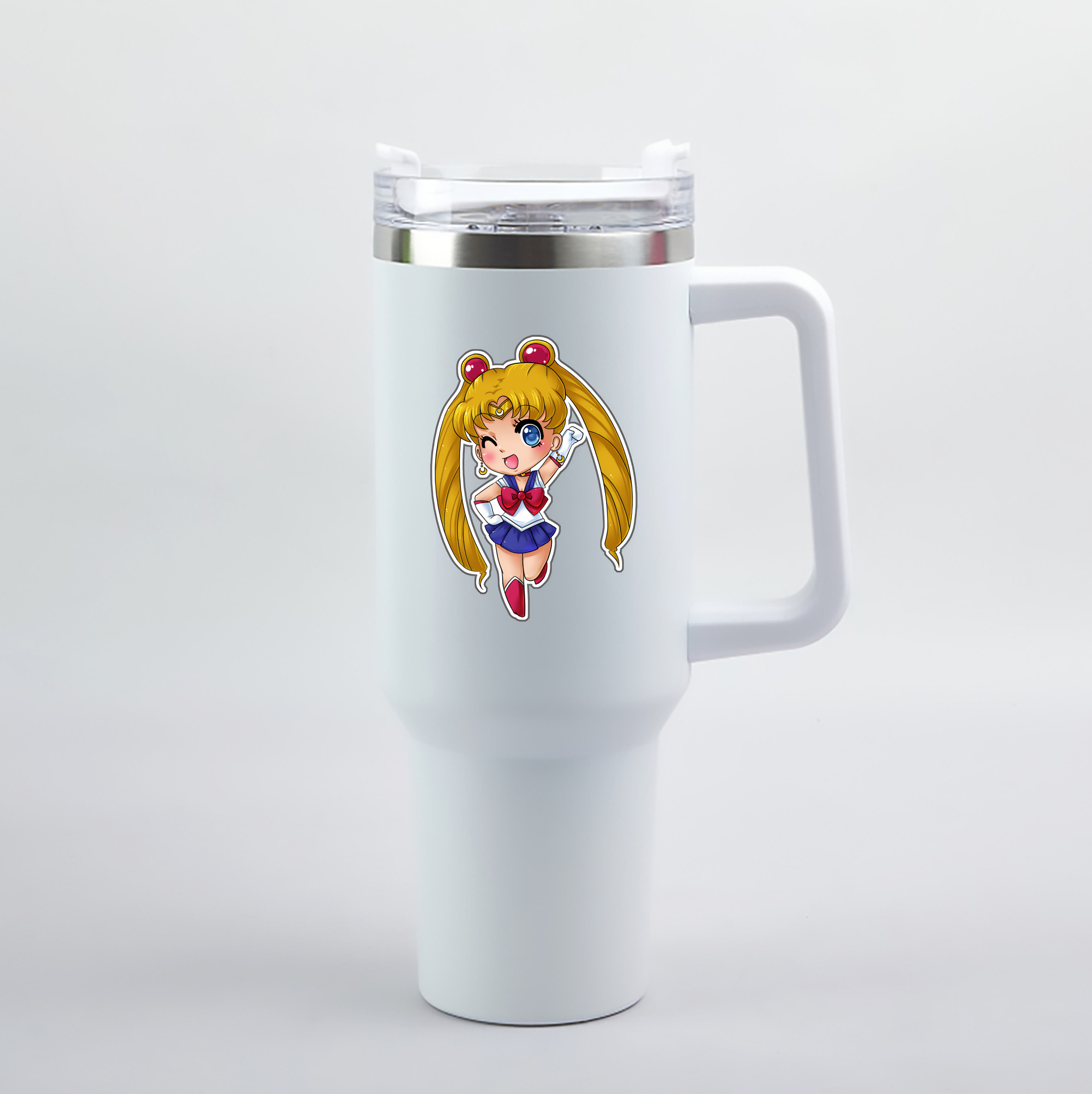 （画像用） 美少女戦士セーラームーン 月野 うさぎ つきの うさぎ Sailor Moon Tsukino Usagi 1200mL車用タンブラー（カラープリント）