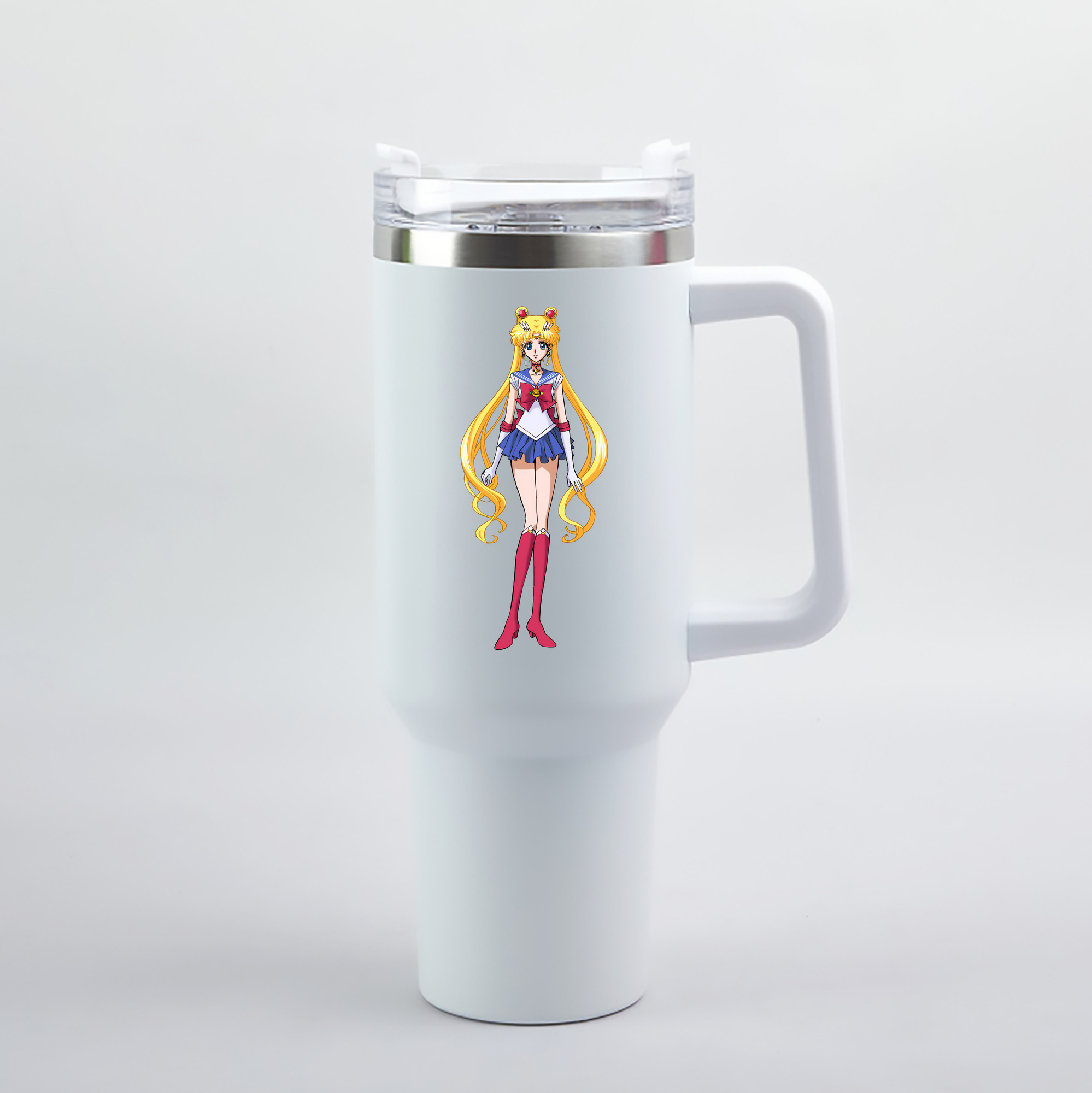 （画像用） 美少女戦士セーラームーン 月野 うさぎ つきの うさぎ Sailor Moon Tsukino Usagi 1200mL車用タンブラー（カラープリント）