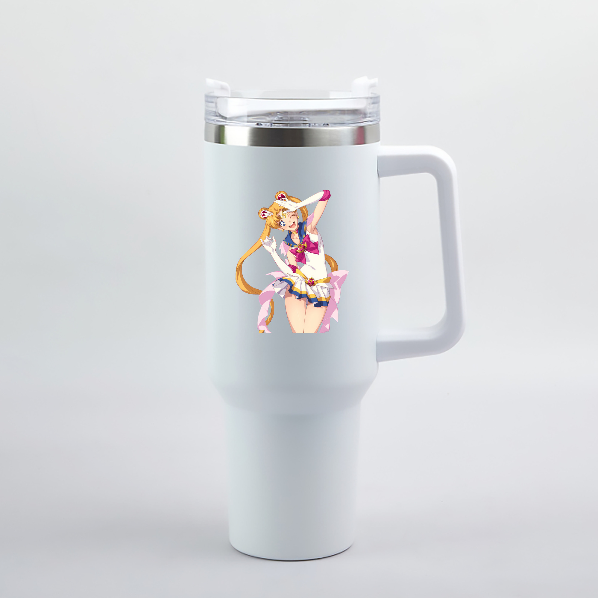 （画像用） 美少女戦士セーラームーン 月野 うさぎ つきの うさぎ Sailor Moon Tsukino Usagi 1200mL車用タンブラー（カラープリント）