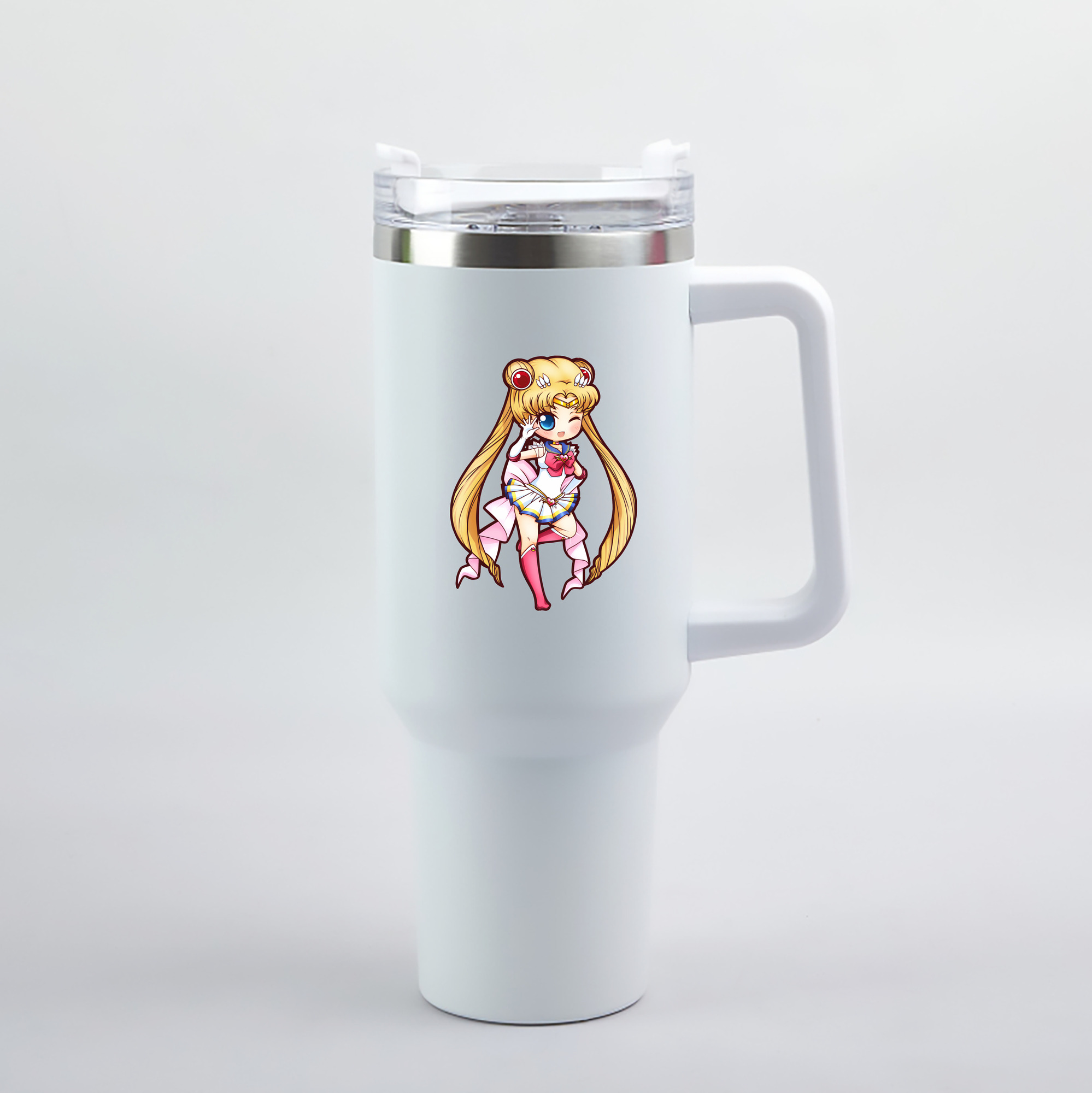 （画像用） 美少女戦士セーラームーン 月野 うさぎ つきの うさぎ Sailor Moon Tsukino Usagi 1200mL車用タンブラー（カラープリント）