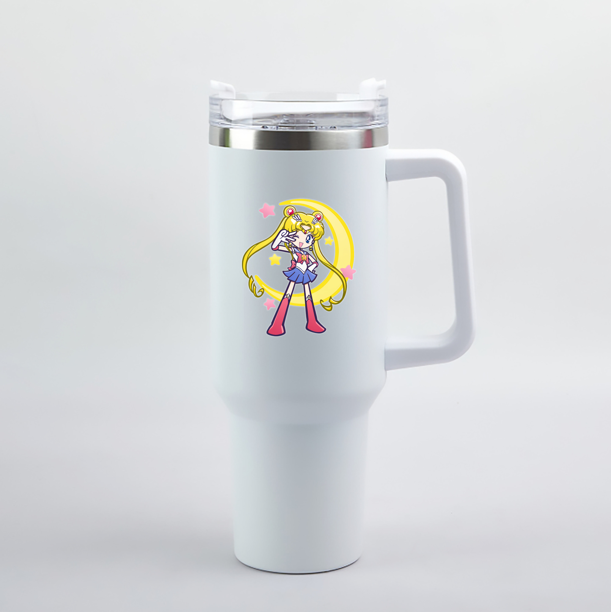 （画像用） 美少女戦士セーラームーン 月野 うさぎ つきの うさぎ Sailor Moon Tsukino Usagi 1200mL車用タンブラー（カラープリント）