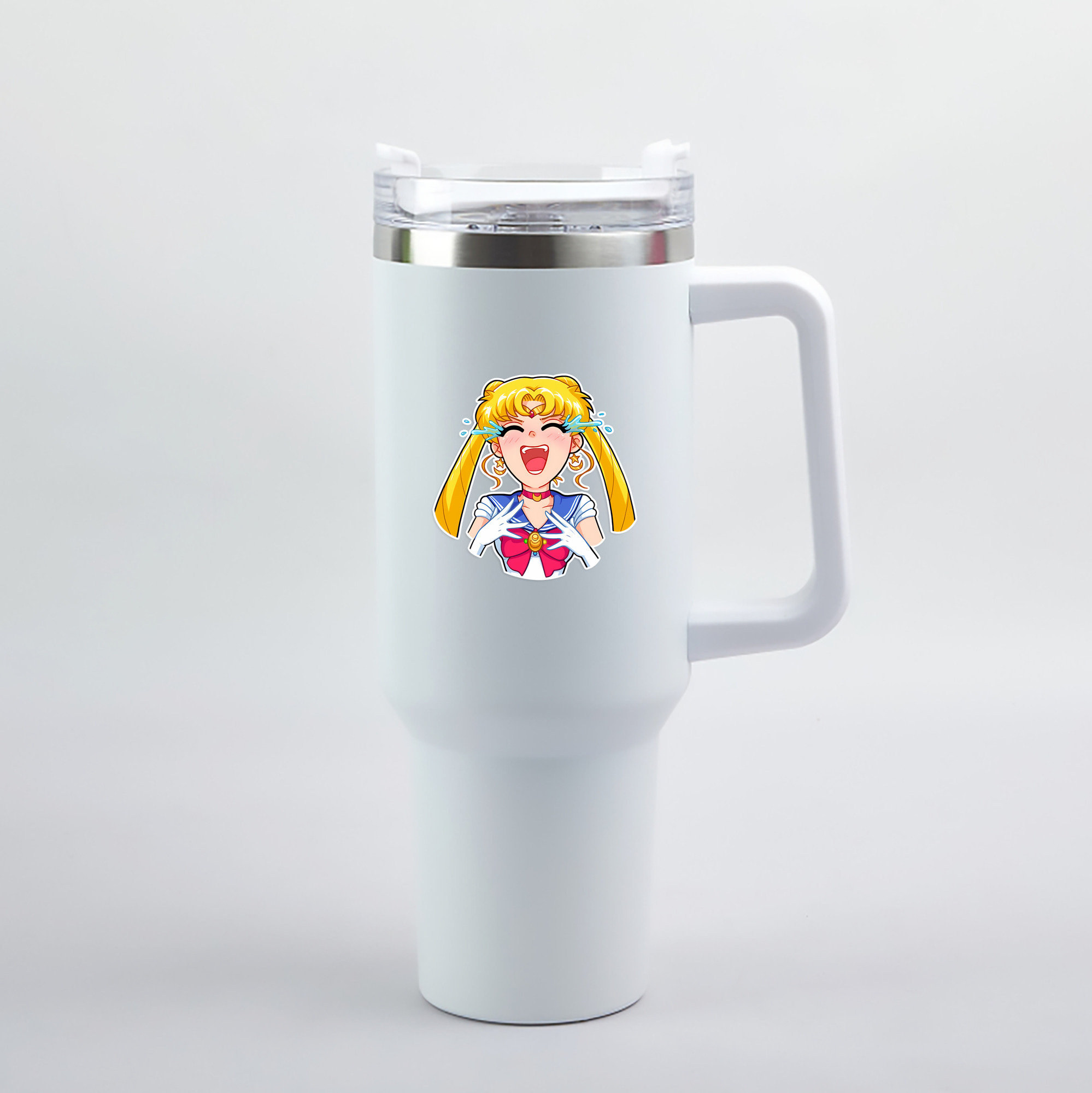 （画像用） 美少女戦士セーラームーン 月野 うさぎ つきの うさぎ Sailor Moon Tsukino Usagi 1200mL車用タンブラー（カラープリント）
