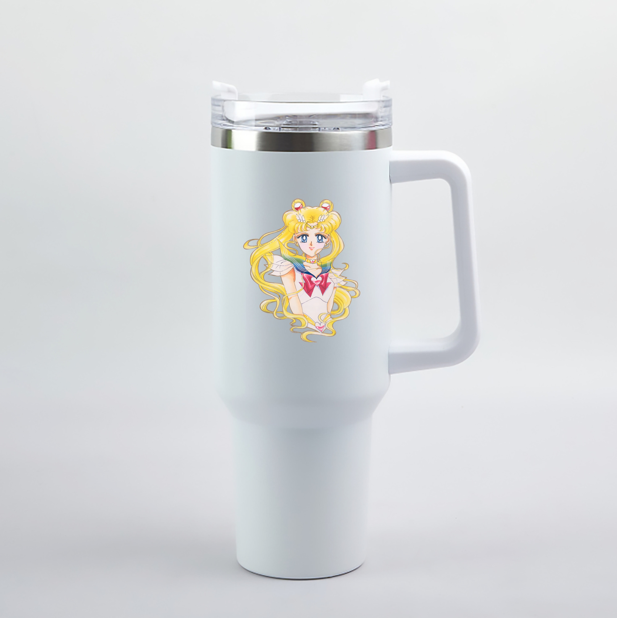 （画像用） 美少女戦士セーラームーン 月野 うさぎ つきの うさぎ Sailor Moon Tsukino Usagi 1200mL車用タンブラー（カラープリント）