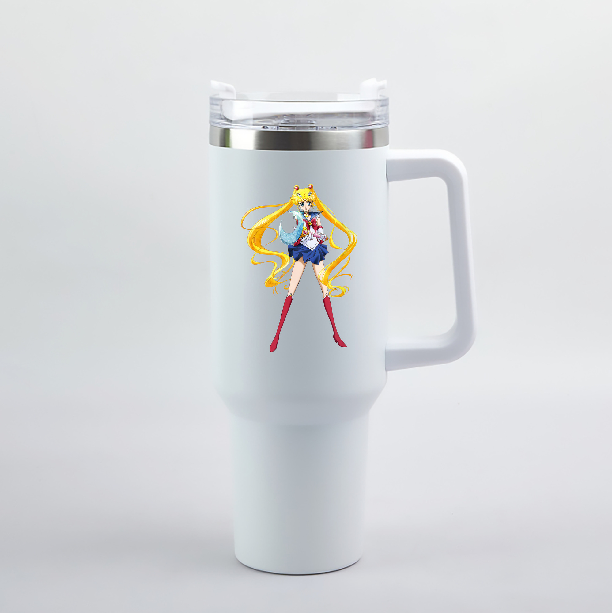 （画像用） 美少女戦士セーラームーン 月野 うさぎ つきの うさぎ Sailor Moon Tsukino Usagi 1200mL車用タンブラー（カラープリント）