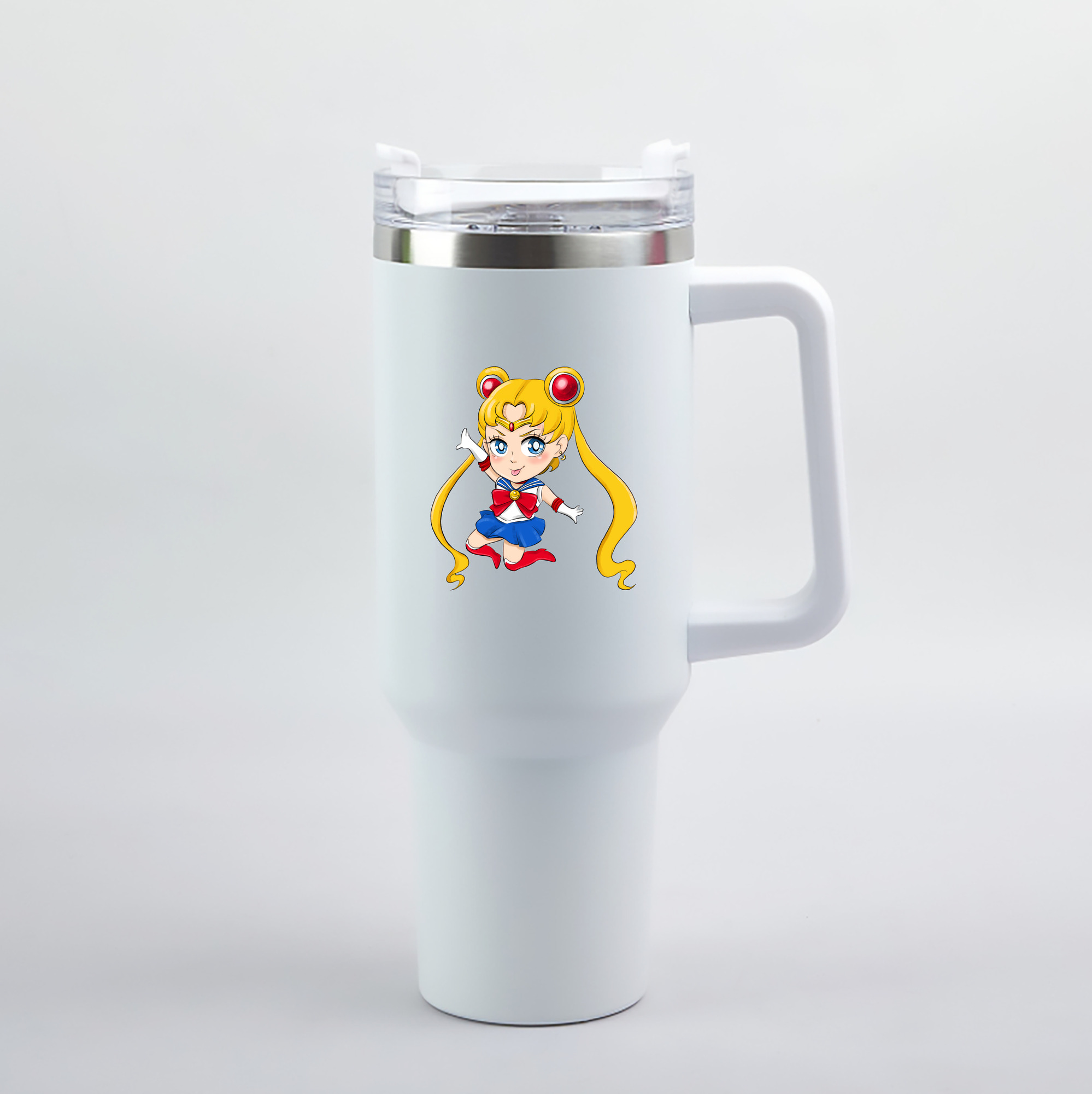 （画像用） 美少女戦士セーラームーン 月野 うさぎ つきの うさぎ Sailor Moon Tsukino Usagi 1200mL車用タンブラー（カラープリント）