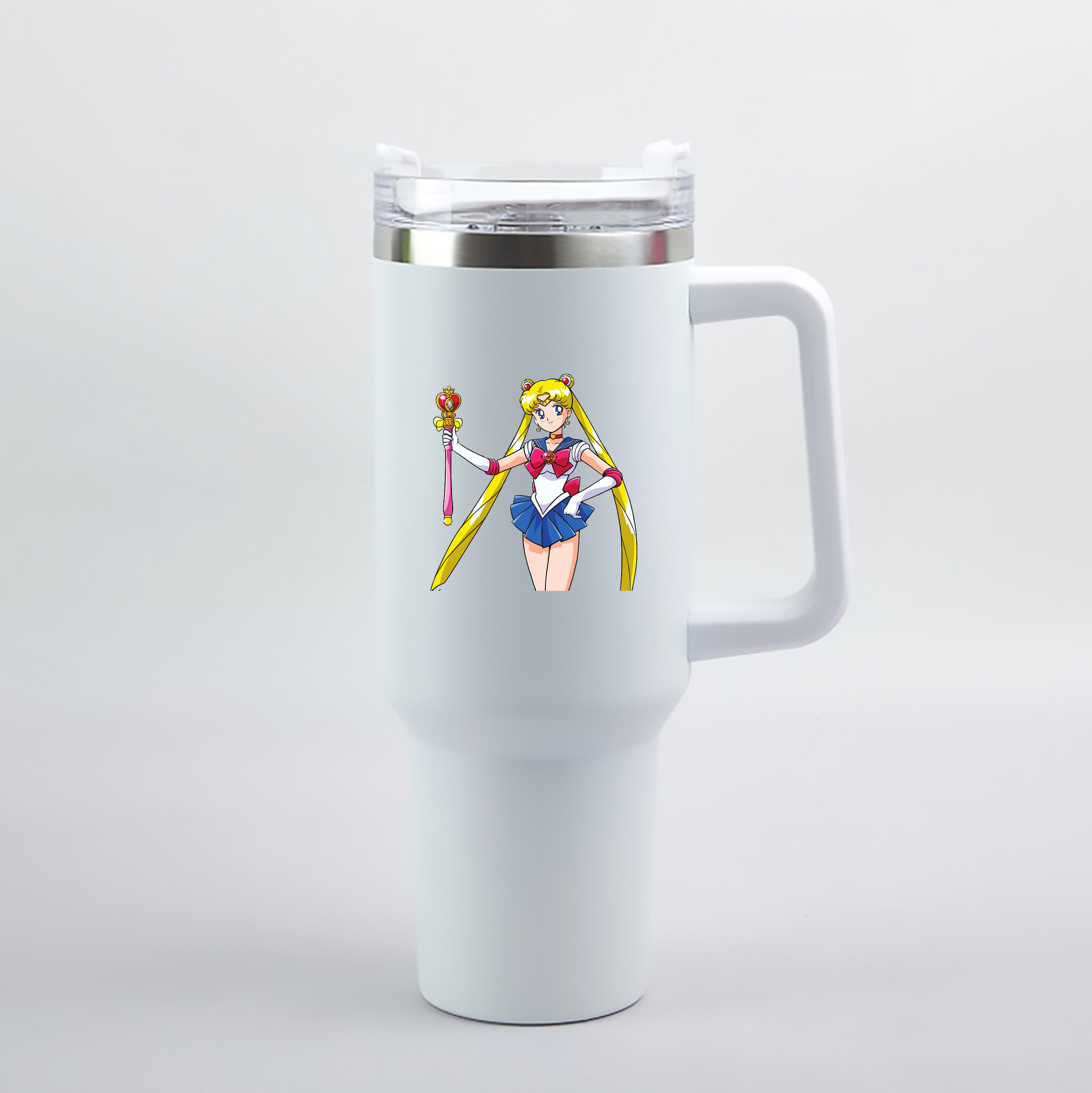 （画像用） 美少女戦士セーラームーン 月野 うさぎ つきの うさぎ Sailor Moon Tsukino Usagi 1200mL車用タンブラー（カラープリント）