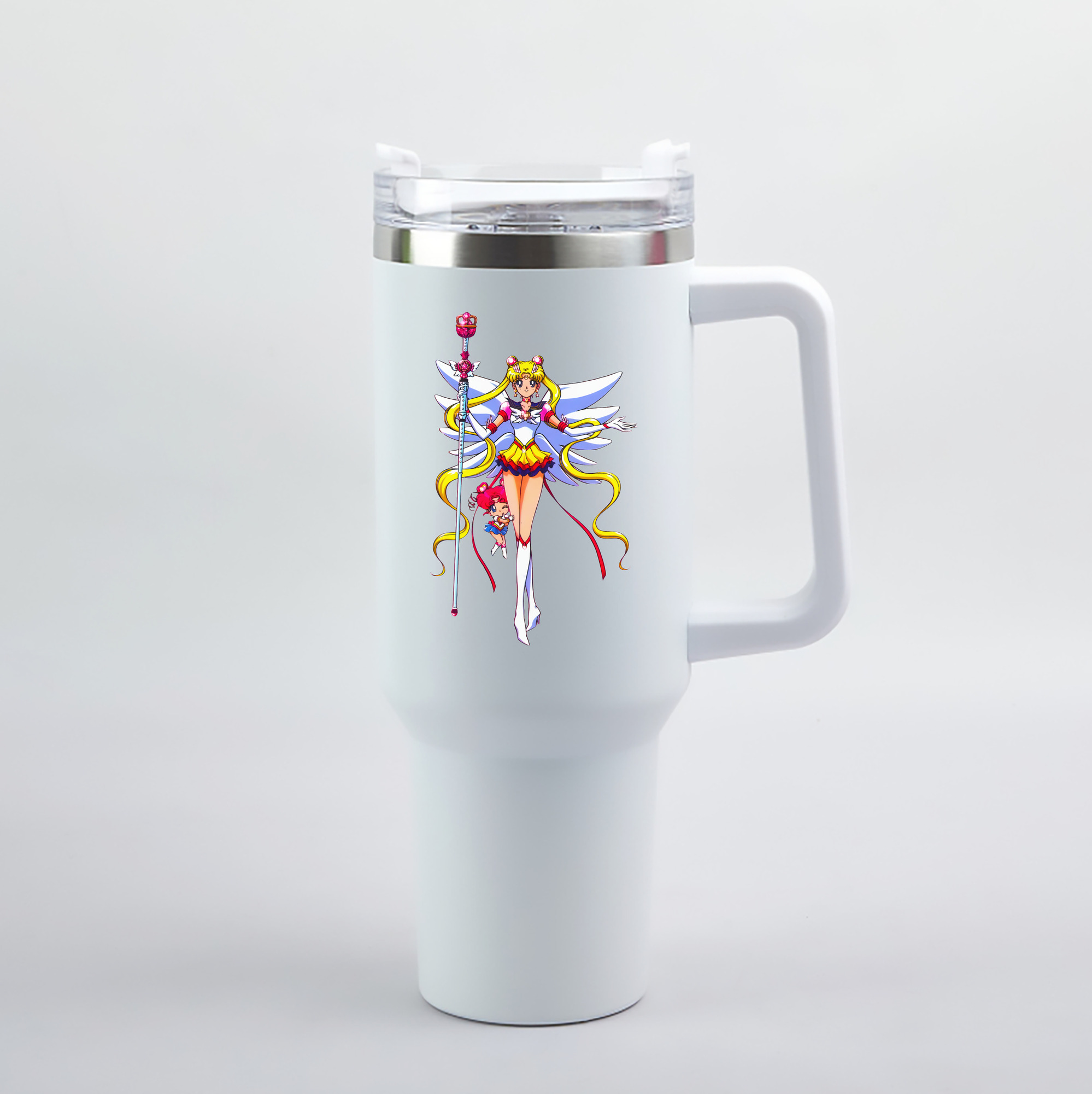 （画像用） 美少女戦士セーラームーン 月野 うさぎ つきの うさぎ Sailor Moon Tsukino Usagi 1200mL車用タンブラー（カラープリント）
