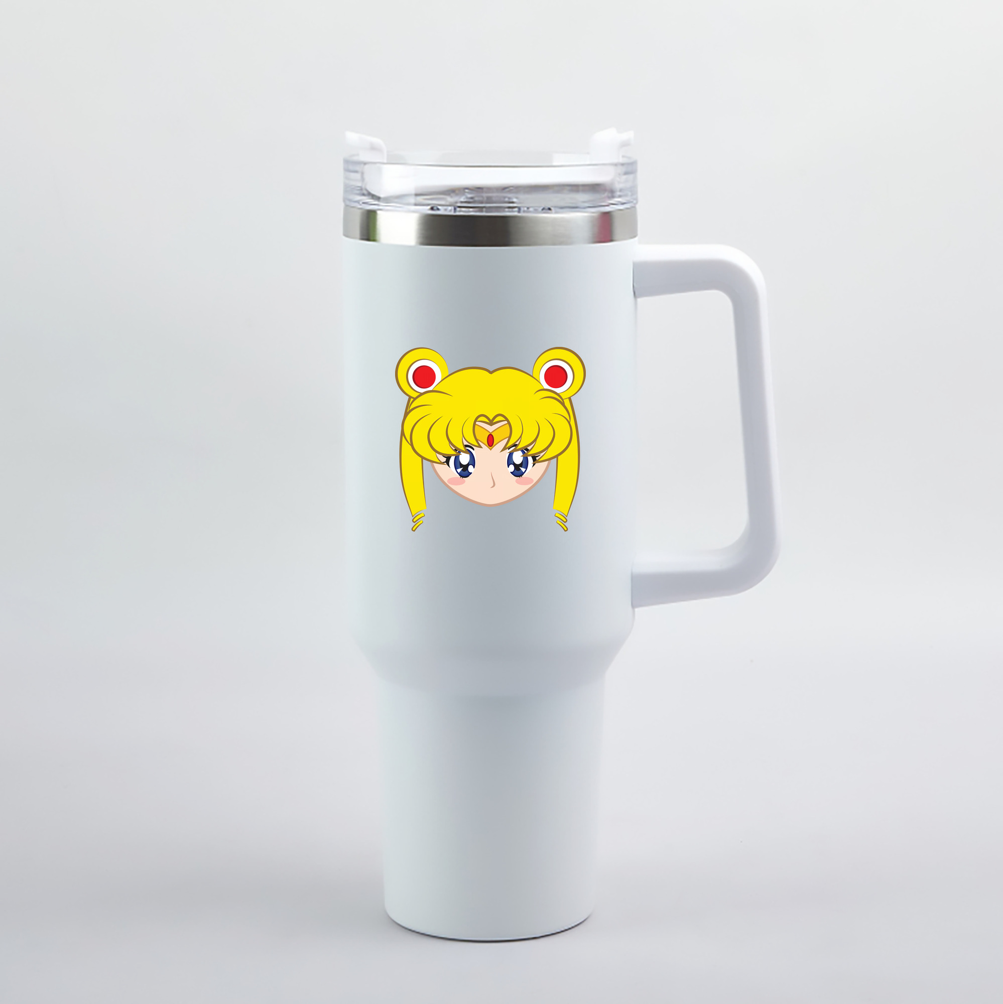（画像用） 美少女戦士セーラームーン 月野 うさぎ つきの うさぎ Sailor Moon Tsukino Usagi 1200mL車用タンブラー（カラープリント）