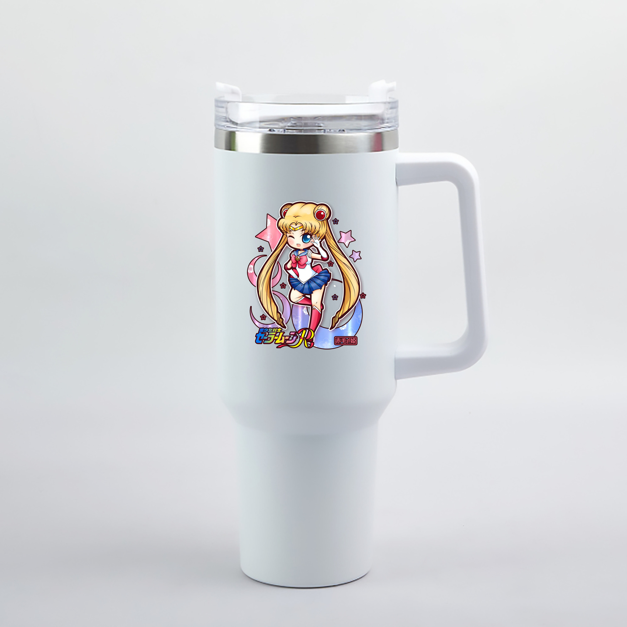 （画像用） 美少女戦士セーラームーン 月野 うさぎ つきの うさぎ Sailor Moon Tsukino Usagi 1200mL車用タンブラー（カラープリント）