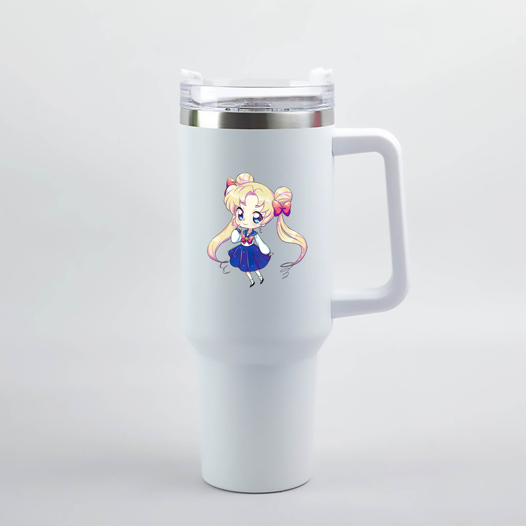 （画像用） 美少女戦士セーラームーン 月野 うさぎ つきの うさぎ Sailor Moon Tsukino Usagi 1200mL車用タンブラー（カラープリント）