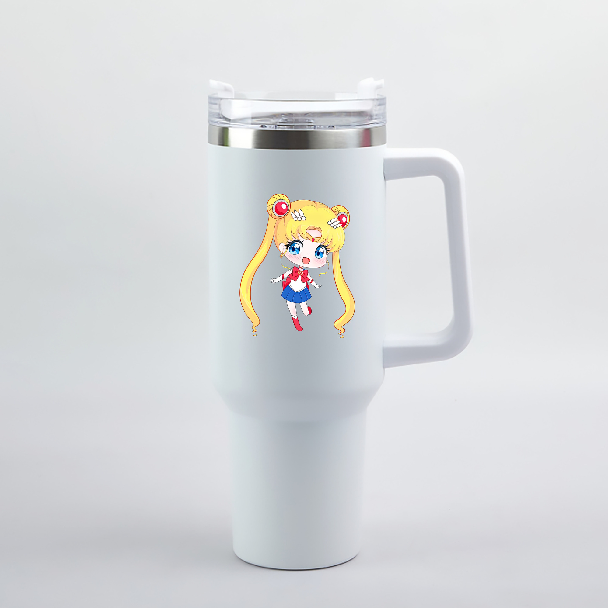 （画像用） 美少女戦士セーラームーン 月野 うさぎ つきの うさぎ Sailor Moon Tsukino Usagi 1200mL車用タンブラー（カラープリント）