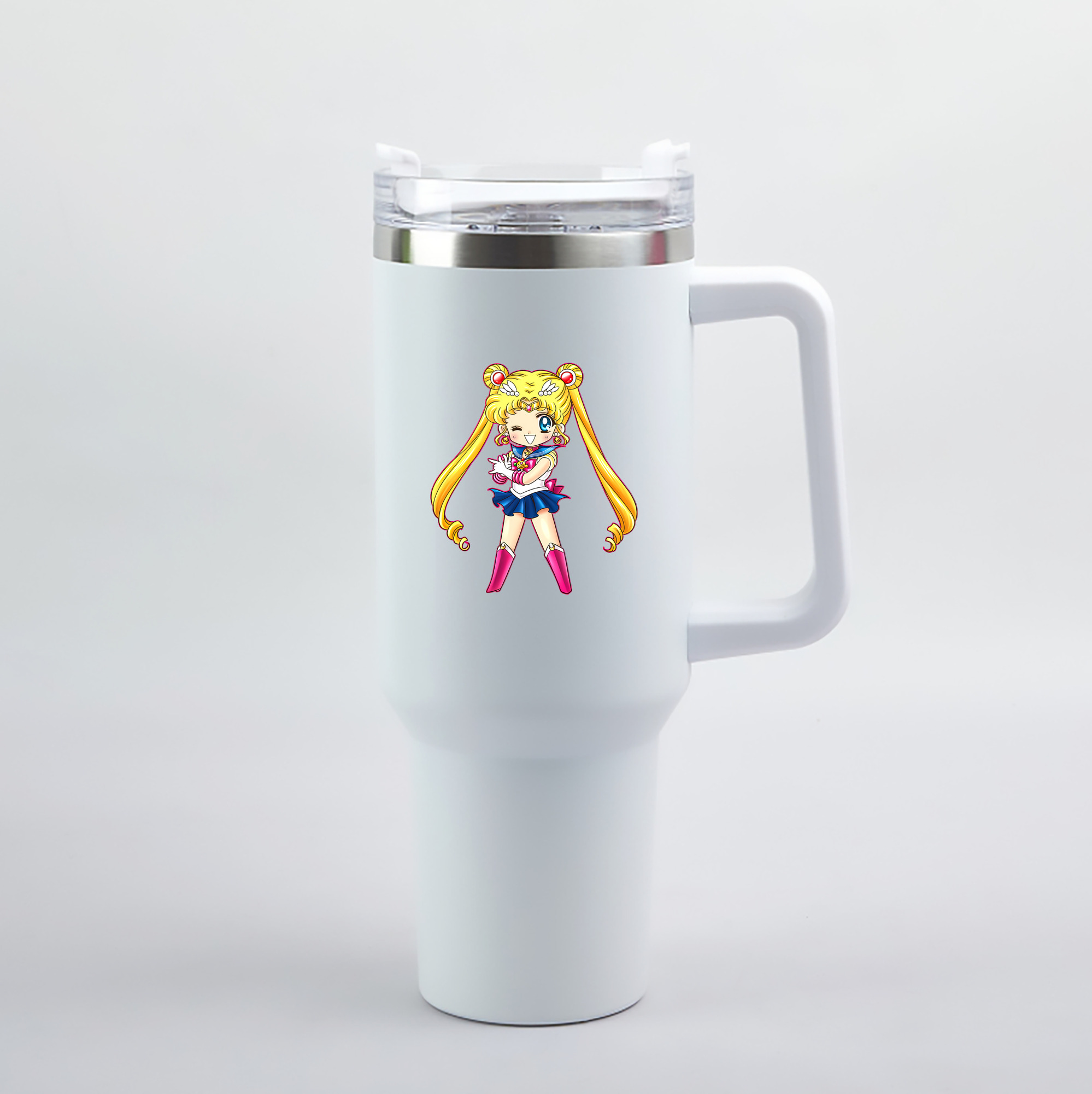 （画像用） 美少女戦士セーラームーン 月野 うさぎ つきの うさぎ Sailor Moon Tsukino Usagi 1200mL車用タンブラー（カラープリント）