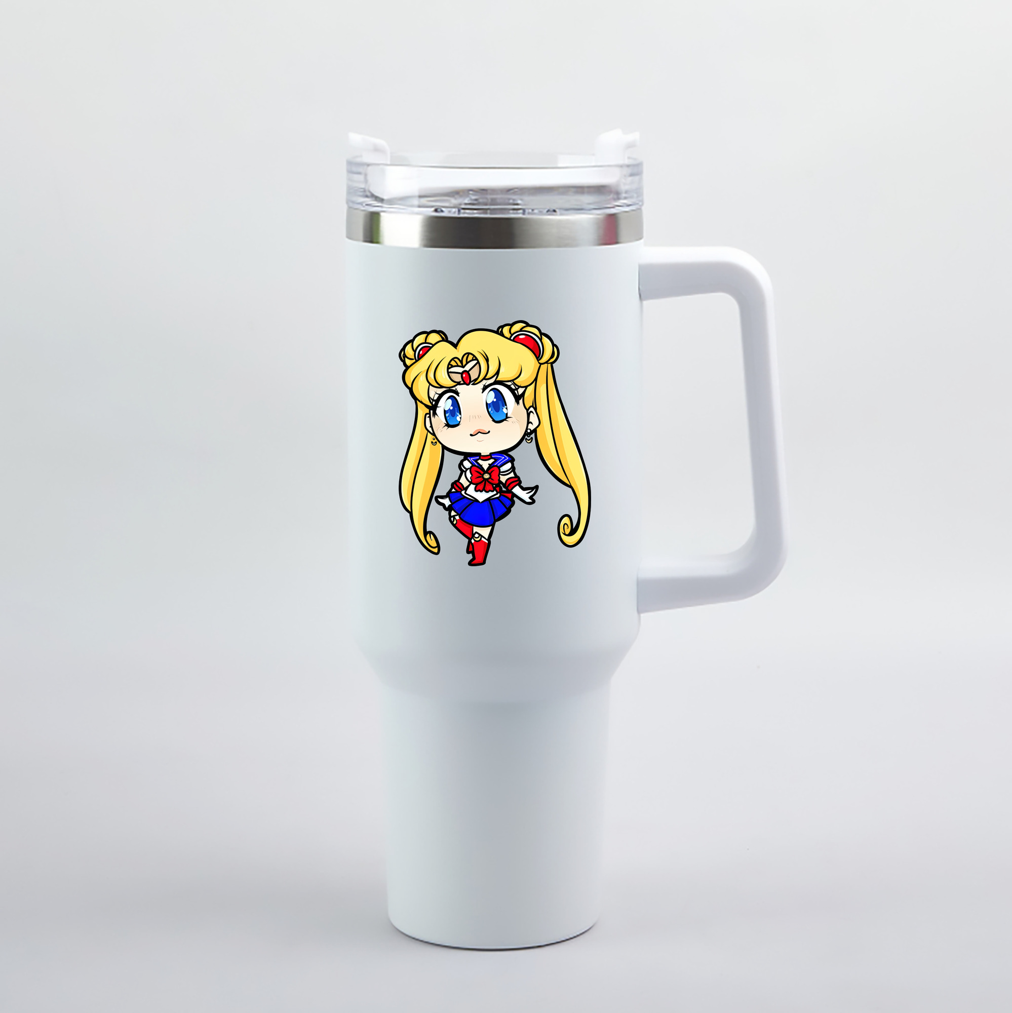 （画像用） 美少女戦士セーラームーン 月野 うさぎ つきの うさぎ Sailor Moon Tsukino Usagi 1200mL車用タンブラー（カラープリント）