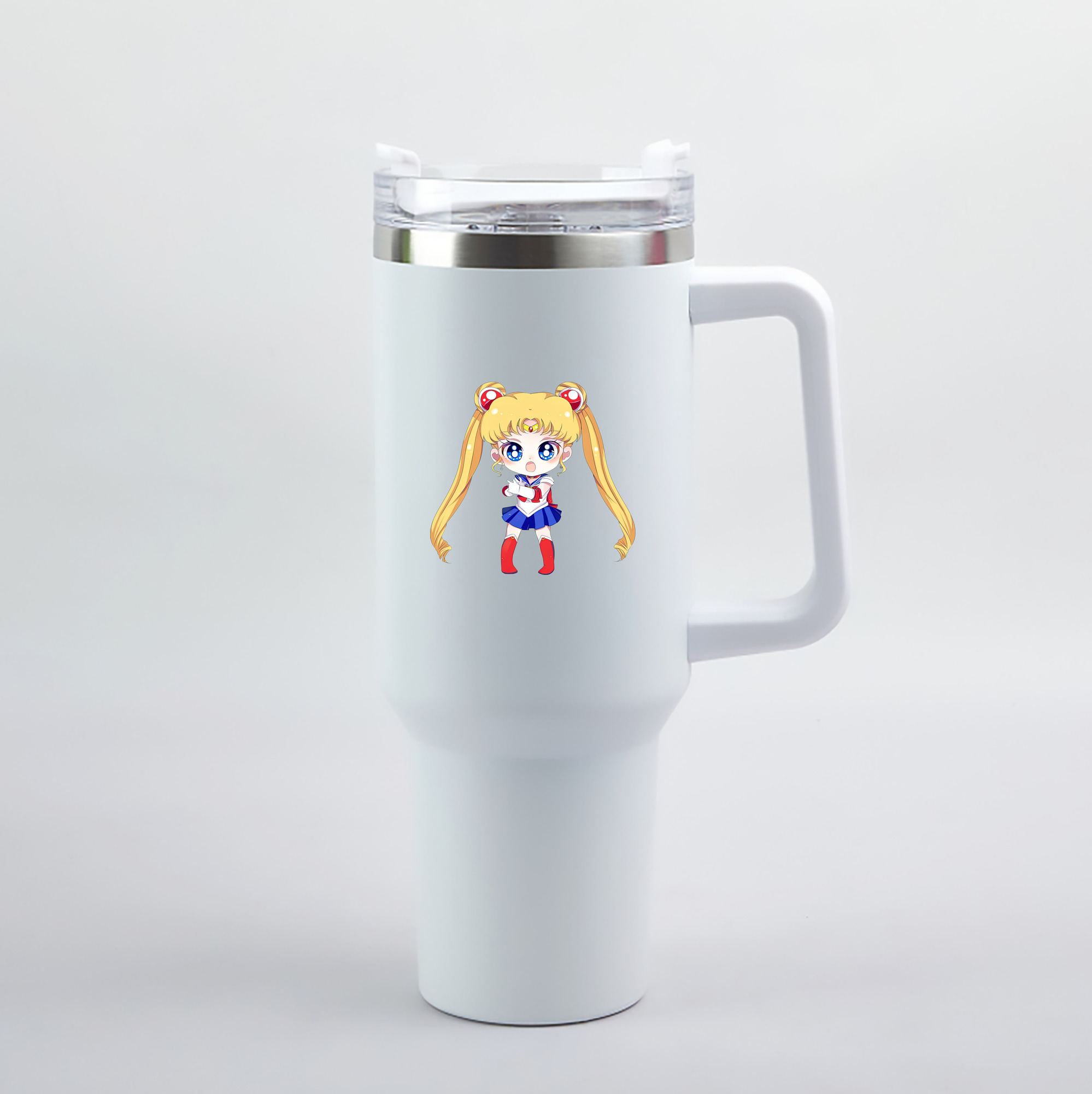 （画像用） 美少女戦士セーラームーン 月野 うさぎ つきの うさぎ Sailor Moon Tsukino Usagi 1200mL車用タンブラー（カラープリント）