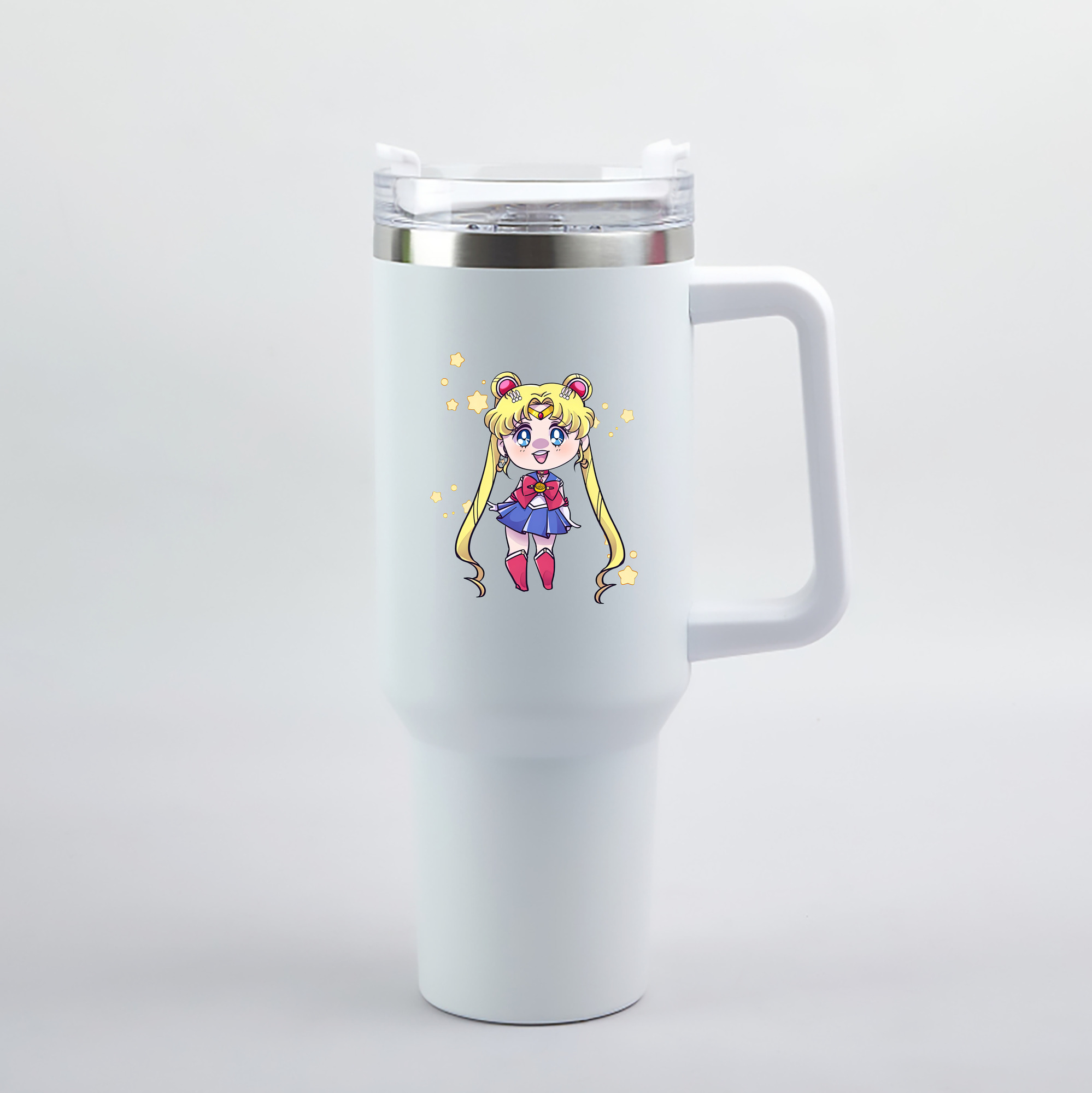 （画像用） 美少女戦士セーラームーン 月野 うさぎ つきの うさぎ Sailor Moon Tsukino Usagi 1200mL車用タンブラー（カラープリント）