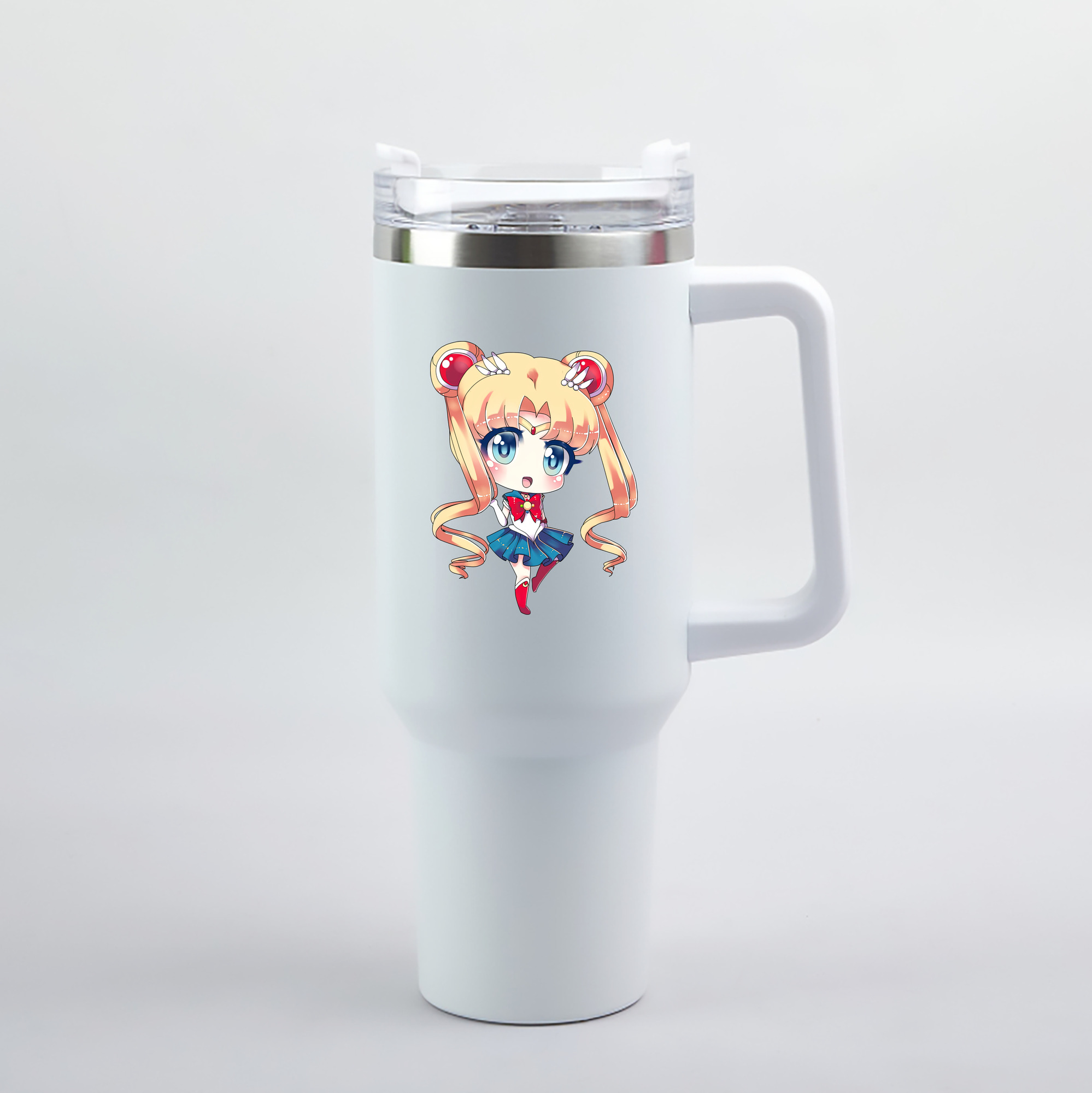 （画像用） 美少女戦士セーラームーン 月野 うさぎ つきの うさぎ Sailor Moon Tsukino Usagi 1200mL車用タンブラー（カラープリント）