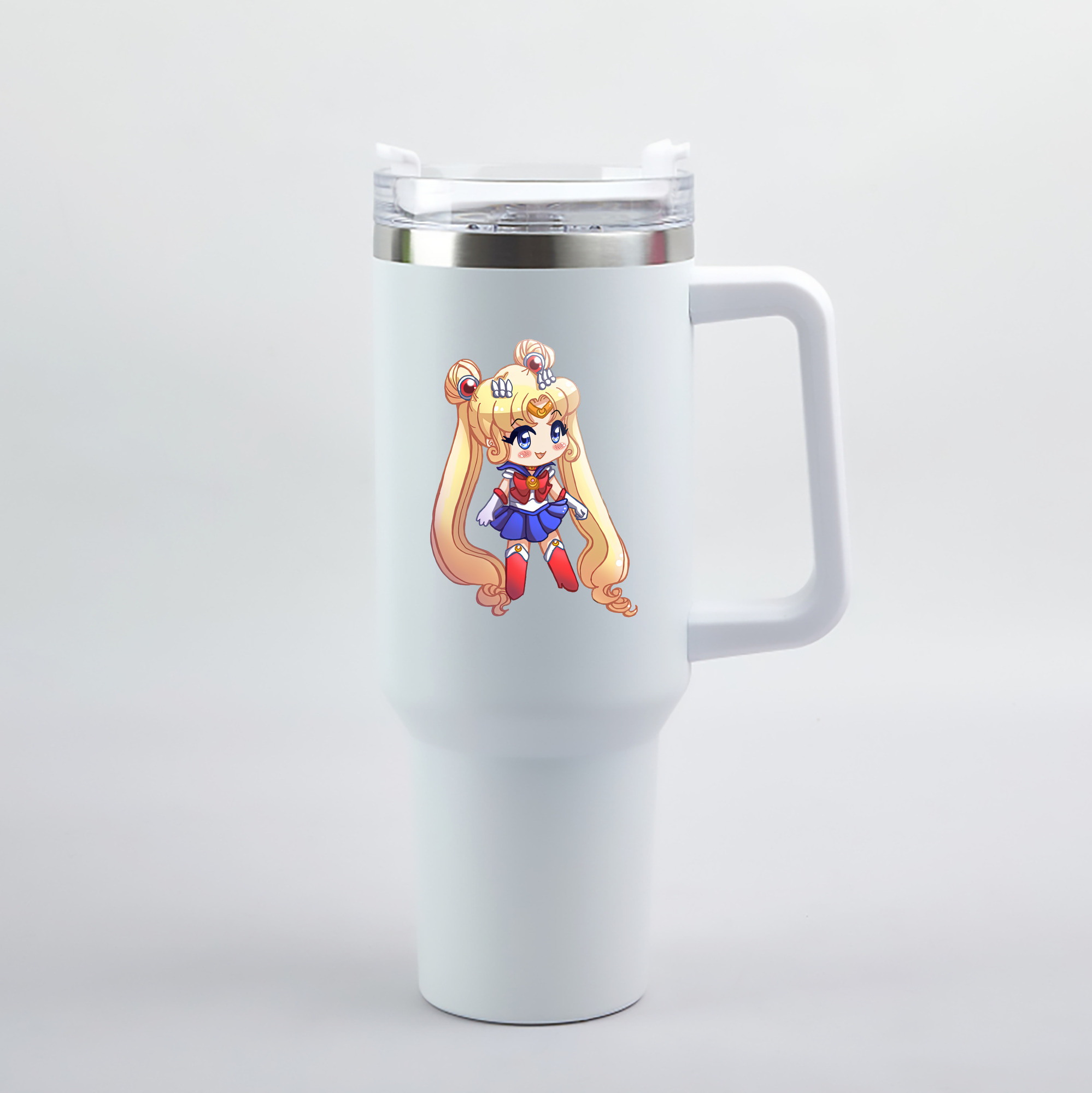 （画像用） 美少女戦士セーラームーン 月野 うさぎ つきの うさぎ Sailor Moon Tsukino Usagi 1200mL車用タンブラー（カラープリント）