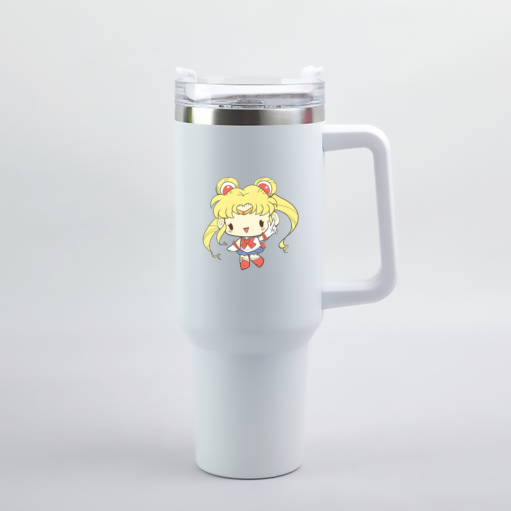 （画像用） 美少女戦士セーラームーン 月野 うさぎ つきの うさぎ Sailor Moon Tsukino Usagi 1200mL車用タンブラー（カラープリント）