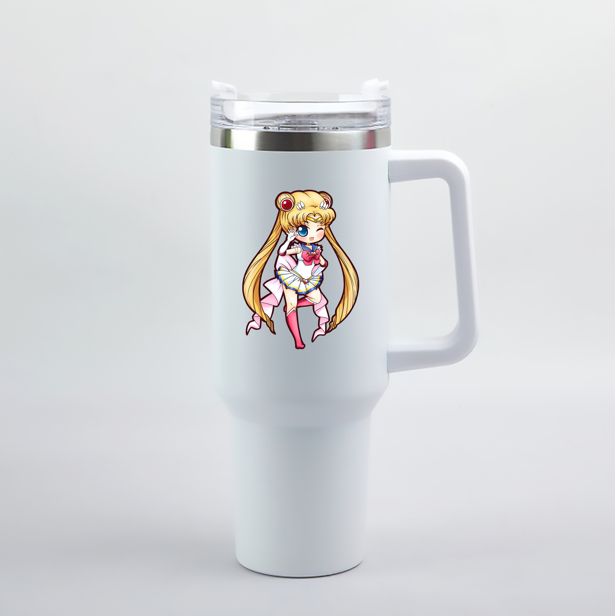 （画像用） 美少女戦士セーラームーン 月野 うさぎ つきの うさぎ Sailor Moon Tsukino Usagi 1200mL車用タンブラー（カラープリント）