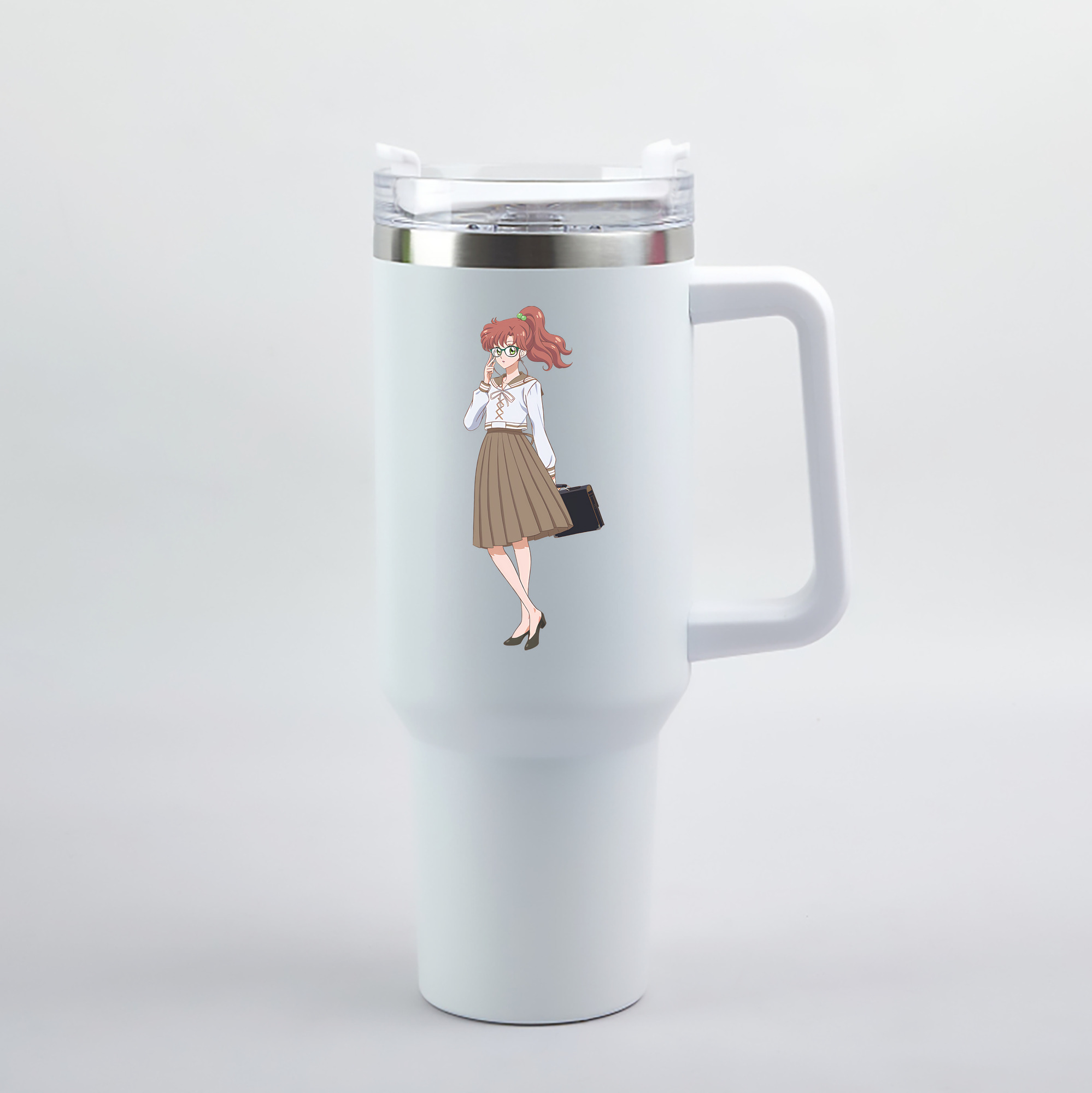 （画像用） 美少女戦士セーラームーン 木野 まこと きの まこと Sailor Moon Kino Makoto （セーラージュピター；Sailor Jupiter） 1200mL車用タンブラー（カラープリント）