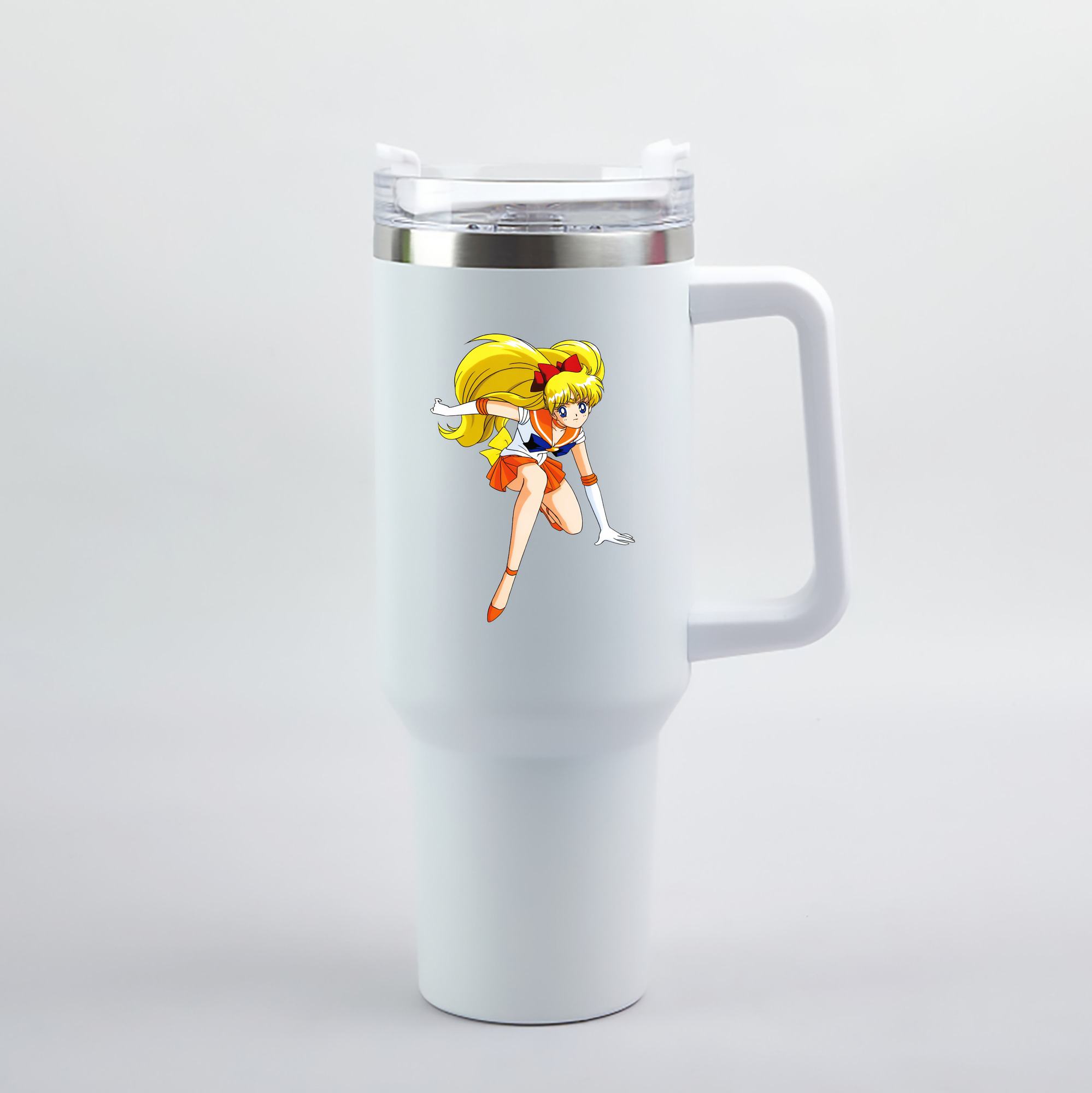 （画像用） 美少女戦士セーラームーン 愛野 美奈子 あいの みなこ Sailor Moon Aino Minako 1200mL車用タンブラー（カラープリント）