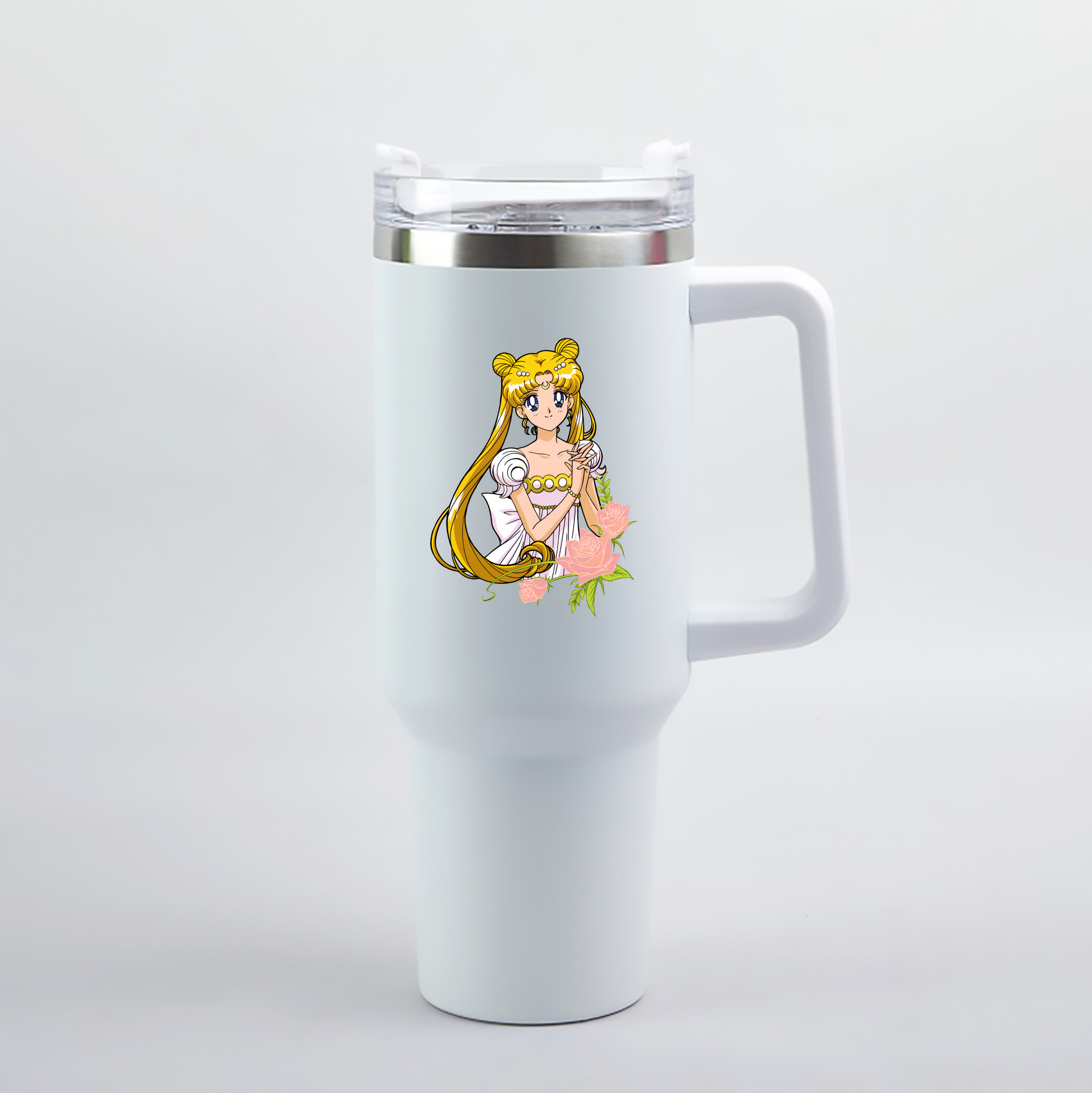 （画像用） 美少女戦士セーラームーン 愛野 美奈子 あいの みなこ Sailor Moon Aino Minako 1200mL車用タンブラー（カラープリント）